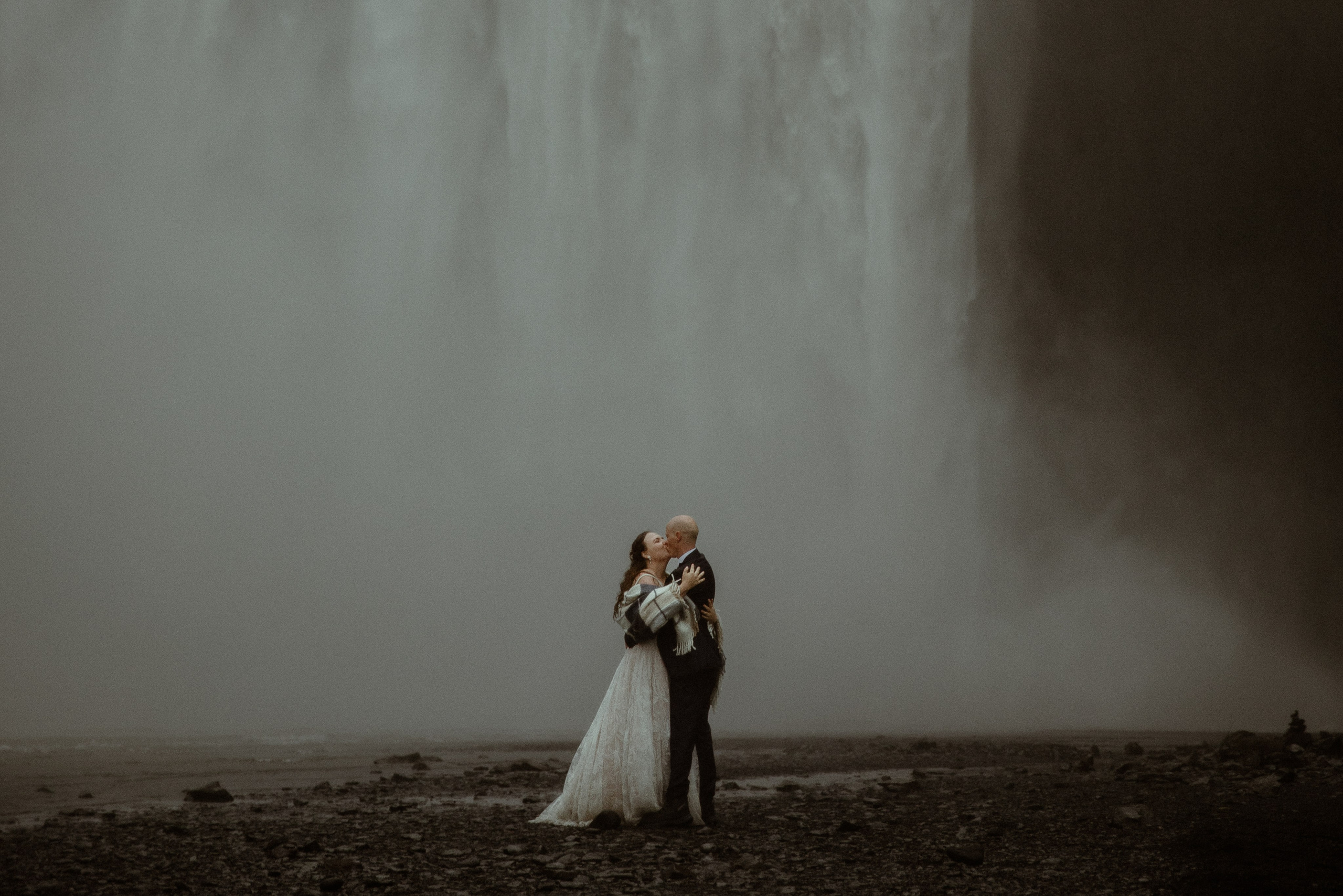 Iceland Elopement at Black Sand Beach. Iceland elopement photo and video | Nikolaichik Photo