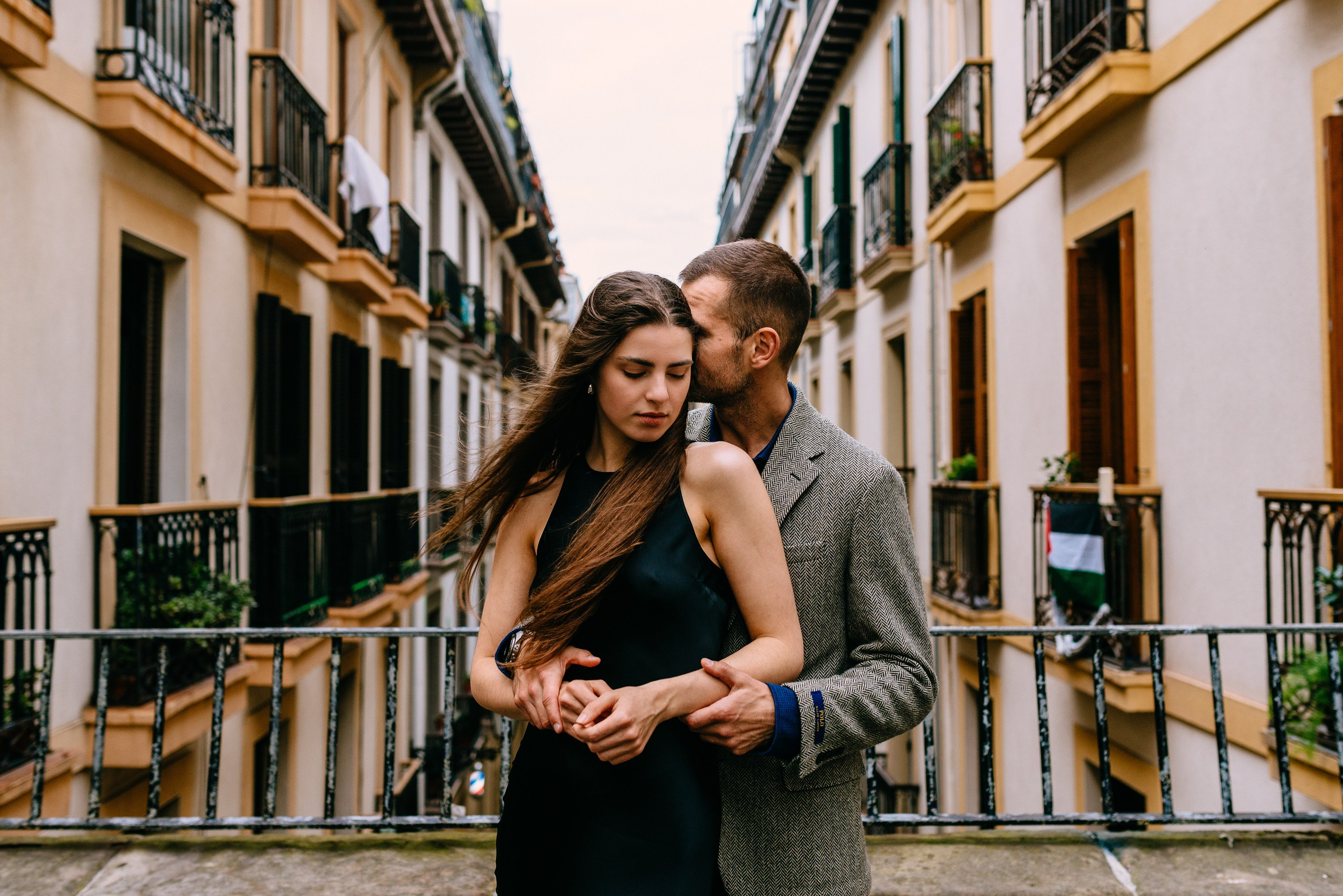 Mariage proposal in San-Sebastian Basque country. Photographer in Bilbao Irina Makou