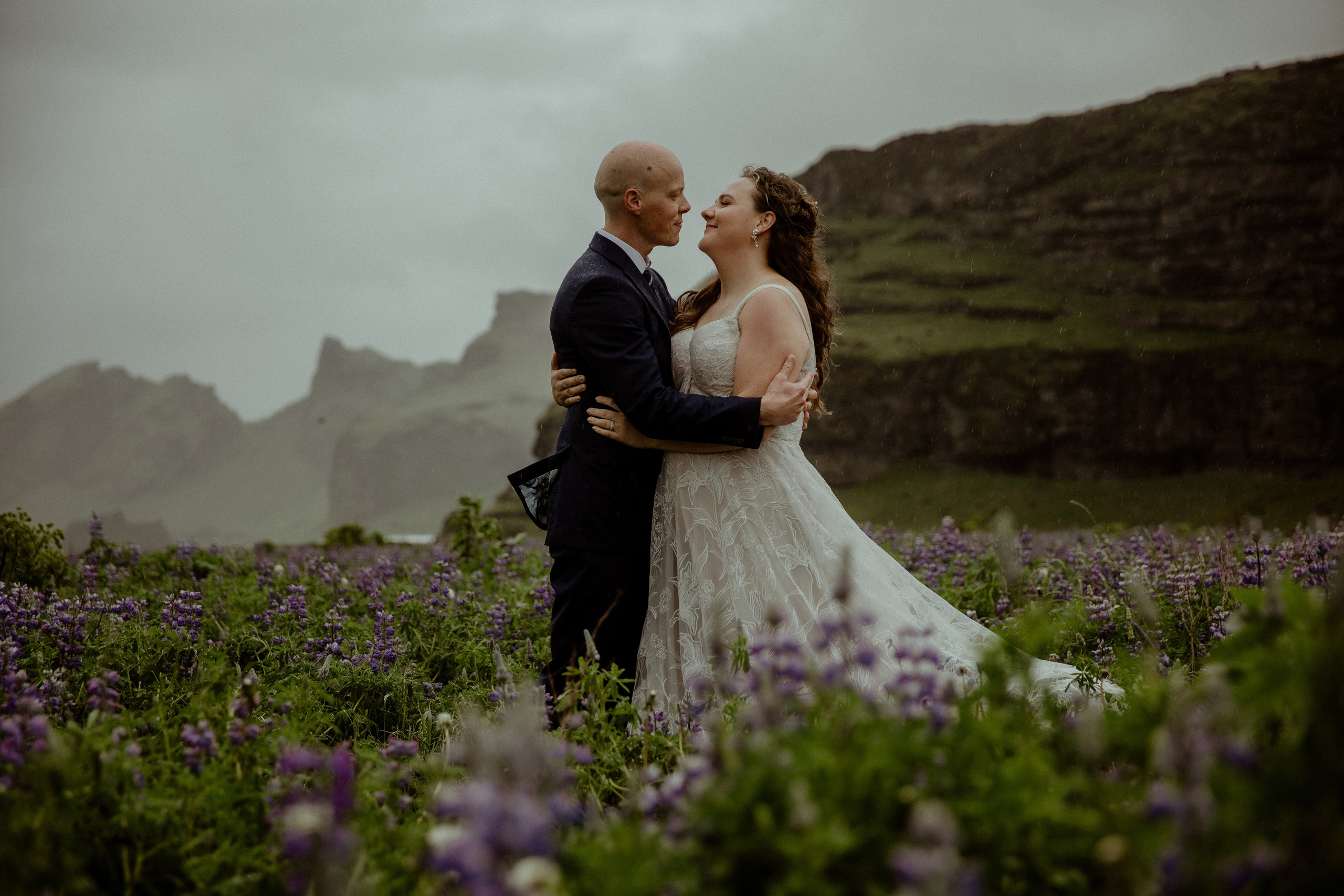 Iceland Elopement at Black Sand Beach. Iceland elopement photo and video | Nikolaichik Photo