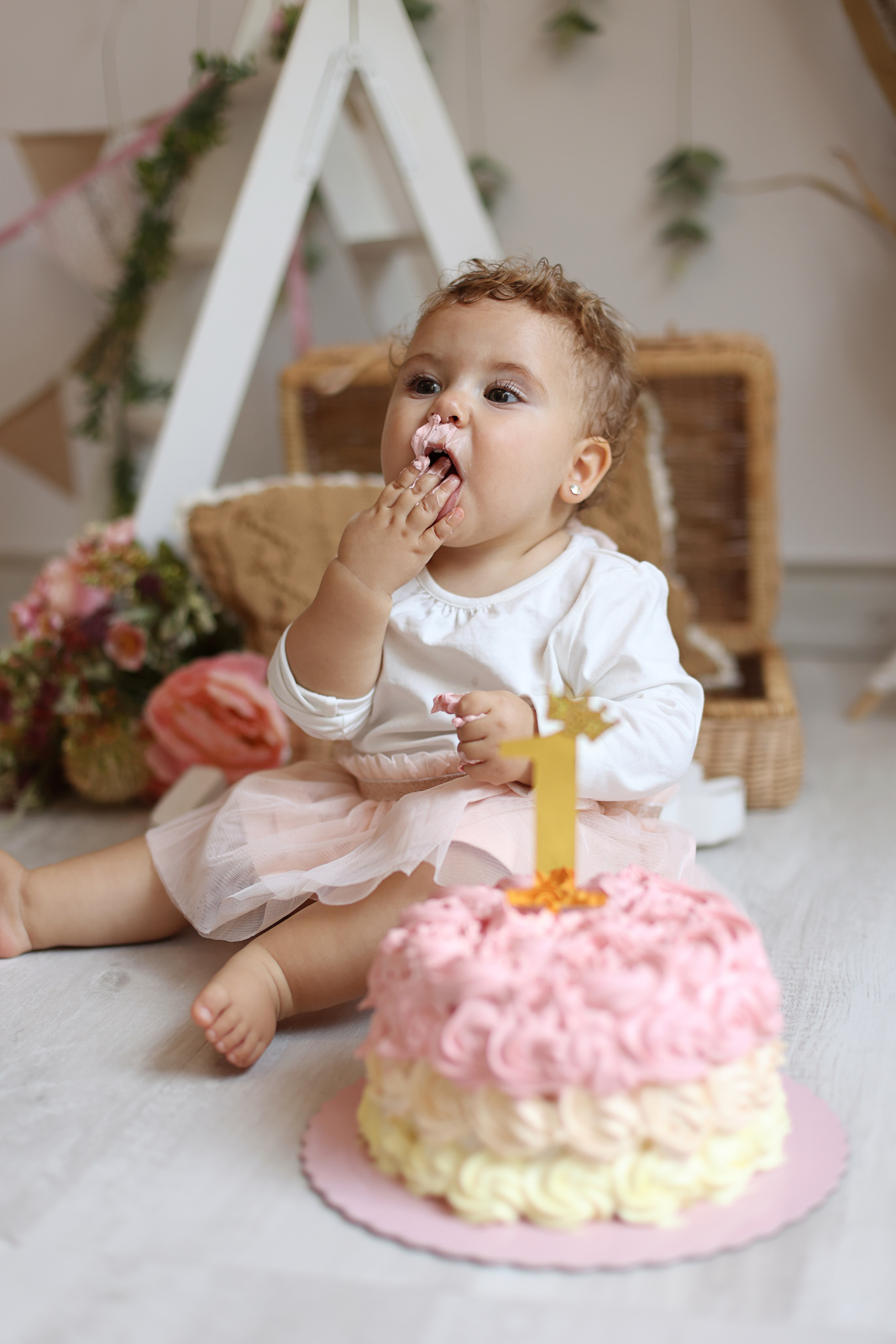 SMASH CAKE * cumpleaños. Fotografía de Eventos, Embarazo y Familiar en Pirineos