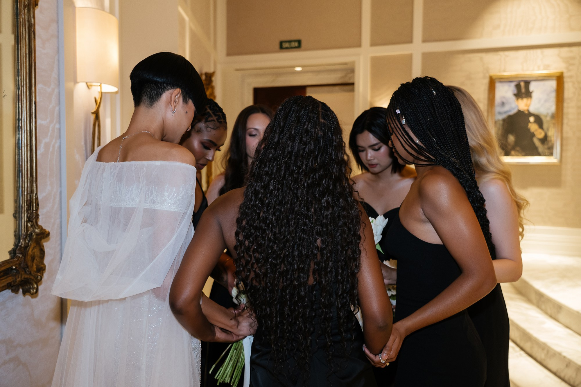 Wedding in famous Four Seasons Hotel, Madrid. Wedding photographer videographer Spain