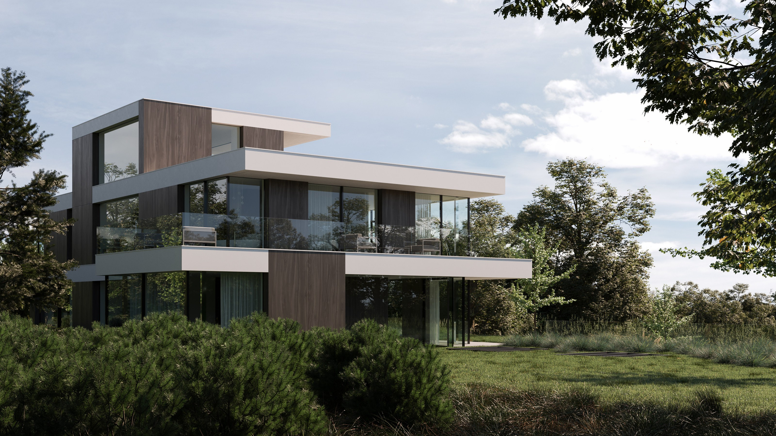 Vila v pražské Troji.