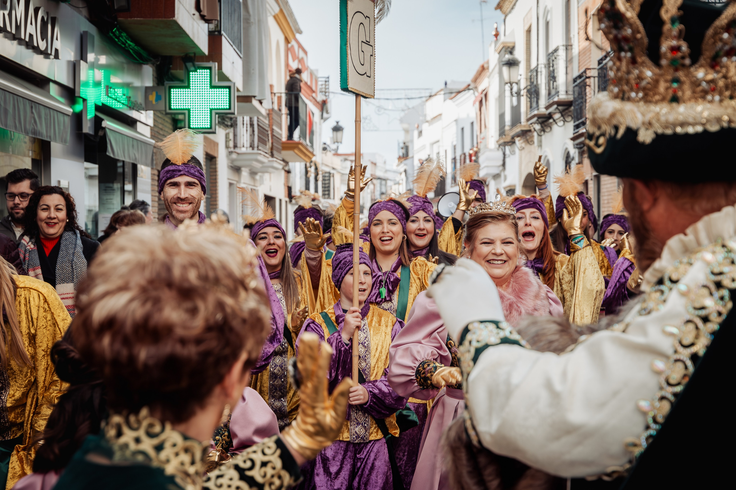 Los colores y la magia de la Cabalgata de Reyes reflejados en Gaspar. Bolery Fotografía