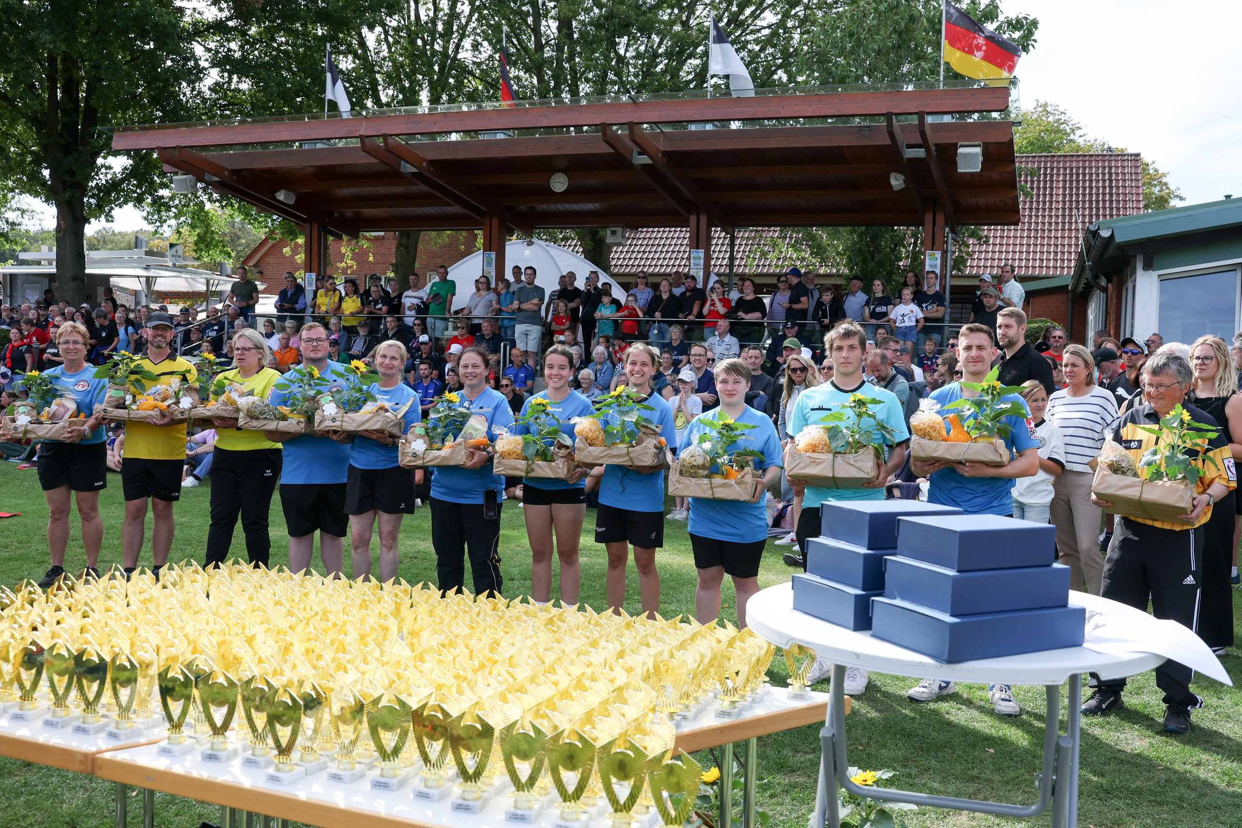 U12 erkämpft 11. Platz bei der DM in Brettorf. TSV Borgfeld Faustball