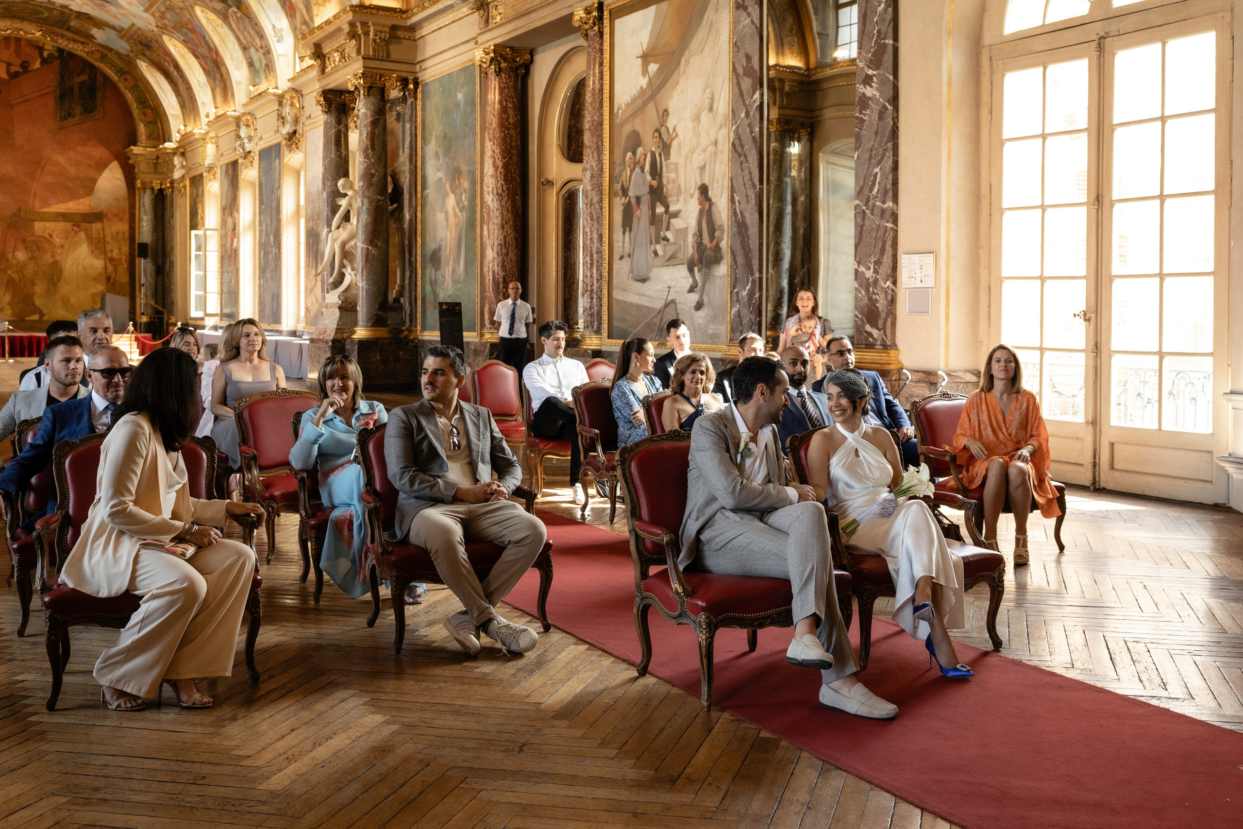 Пега и Пол. Свадьба в Капитолии. Тулуза. Евгения Смирнова — фотограф в Тулузе и юго-западной Франции