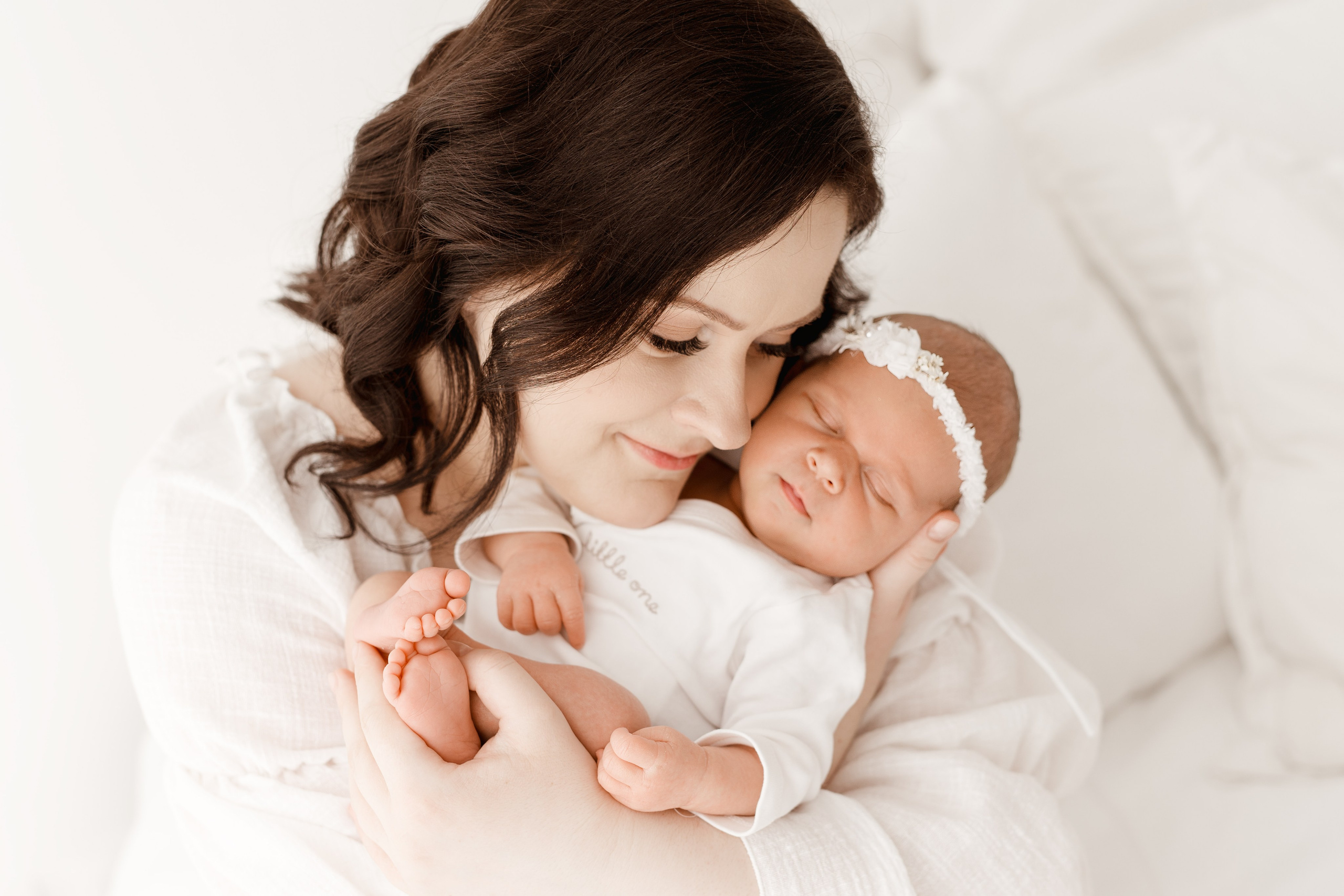 Pierwsza sesja Amelki. Fotograf Łódź - sesja ciążowa, noworodkowa, dziecięca. Studio w Łodzi