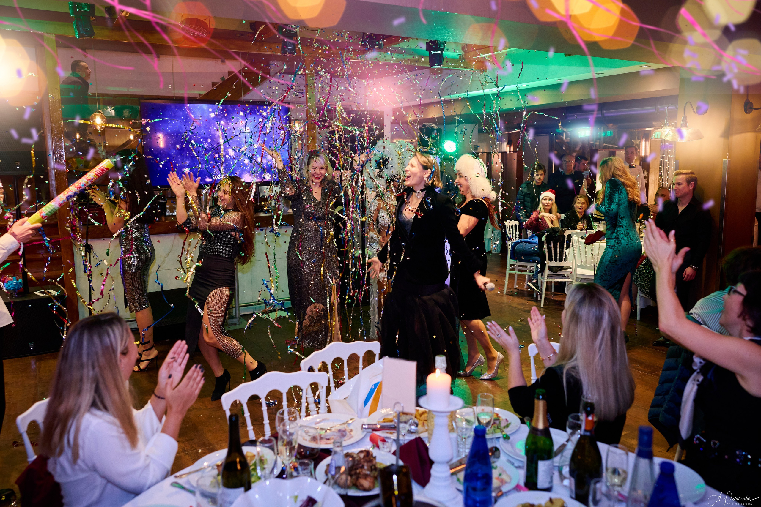 New Year’s Eve Party 2024 (Athens). Φωτογράφος Αναστάσιος Πιξόπουλος