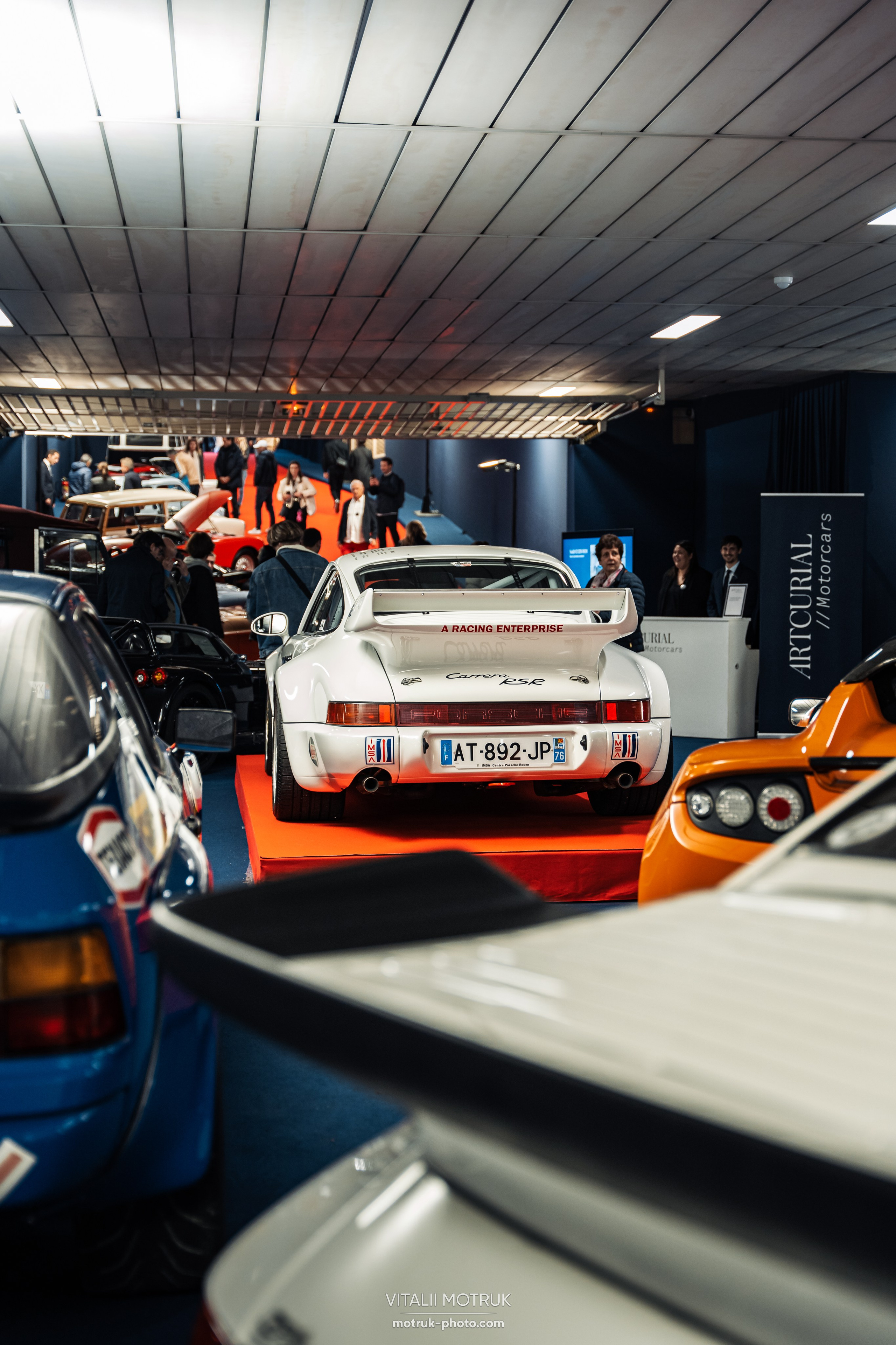 Artcurial Motorсars 2023. Photographe de voitures à Paris — Vitalii Motruk