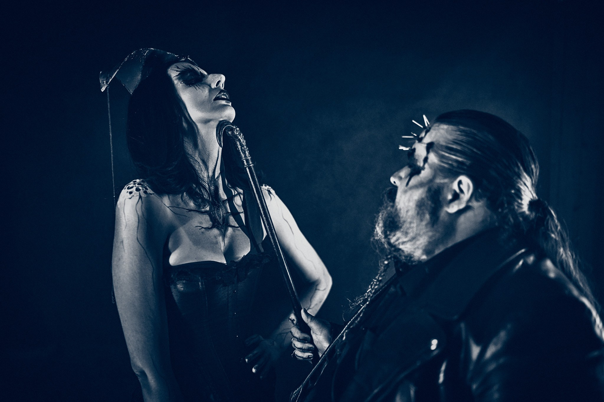 Fotograf portretowy Andriej Szypiłow - sesja na Halloween - Addams Cenobite. Portrait photographer Andriej Szypilow - Halloween session - Addams Cenobite.