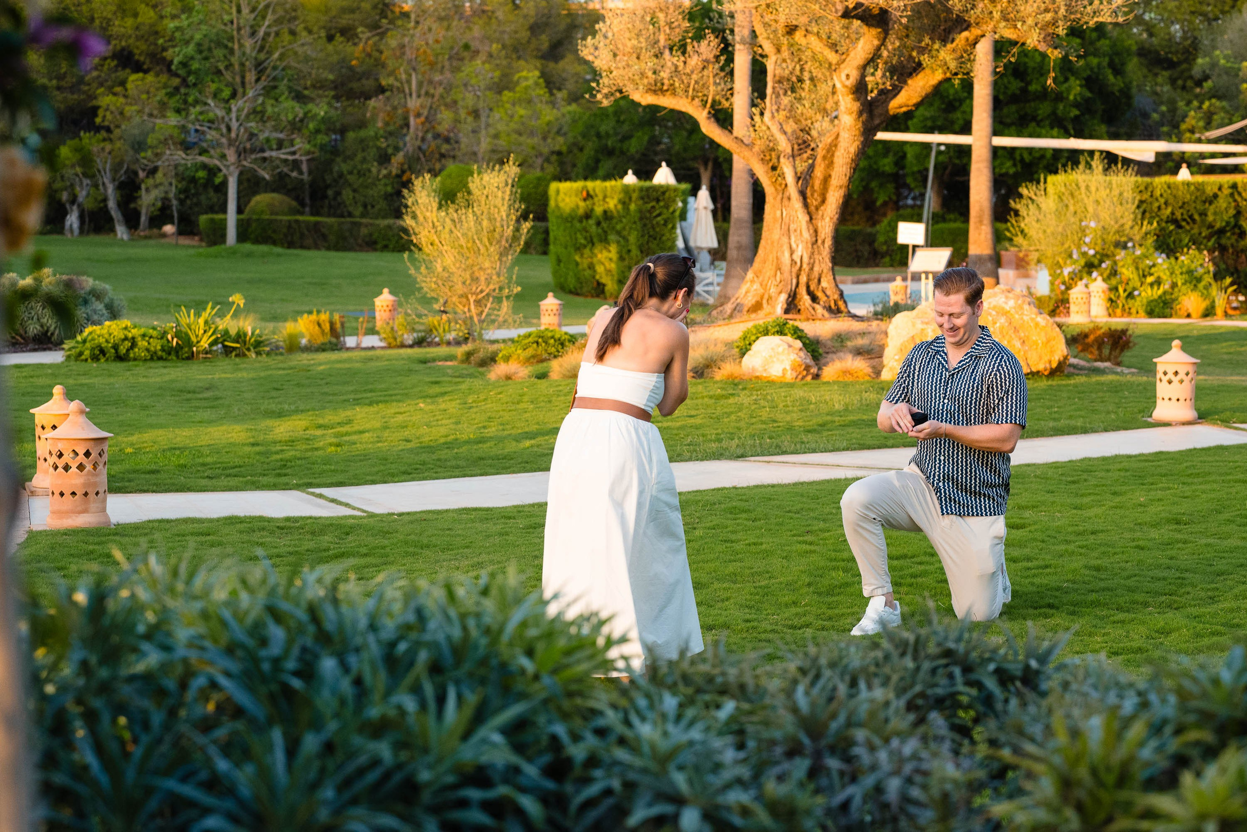 Wedding Proposal at St. Regis Mardavall. Mallorca Wedding, Corporate & Social Photographer