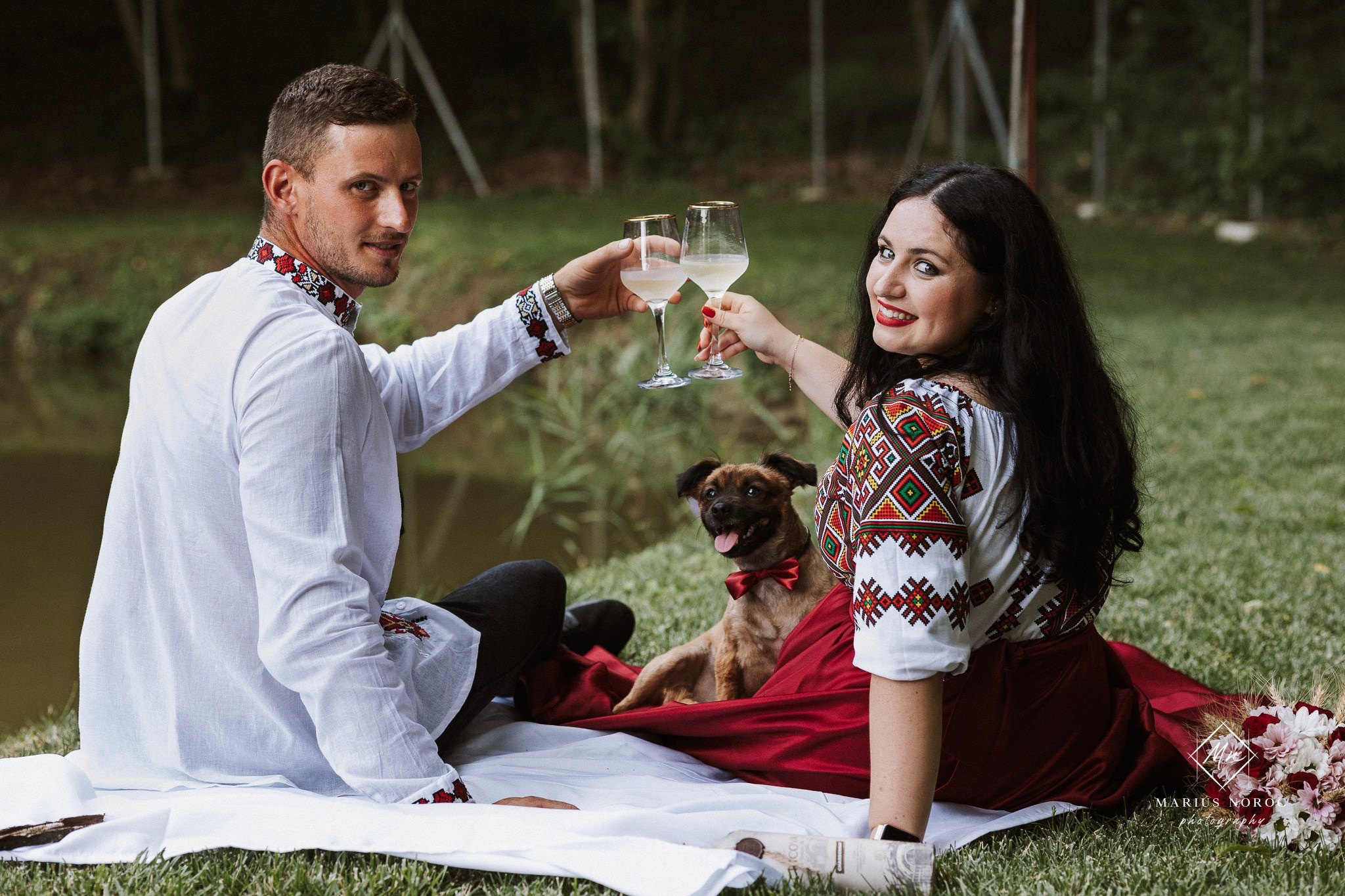 Nicoleta și Ionuț au ales Forest Events Cucorăni pentru ședința foto "