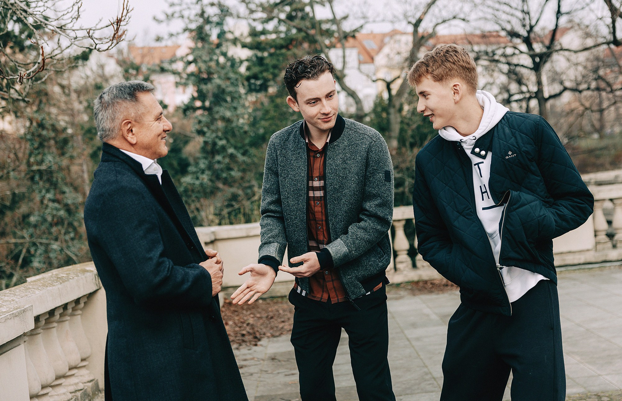 Наталья с семьей. Rodinný a svatební fotograf v Praze