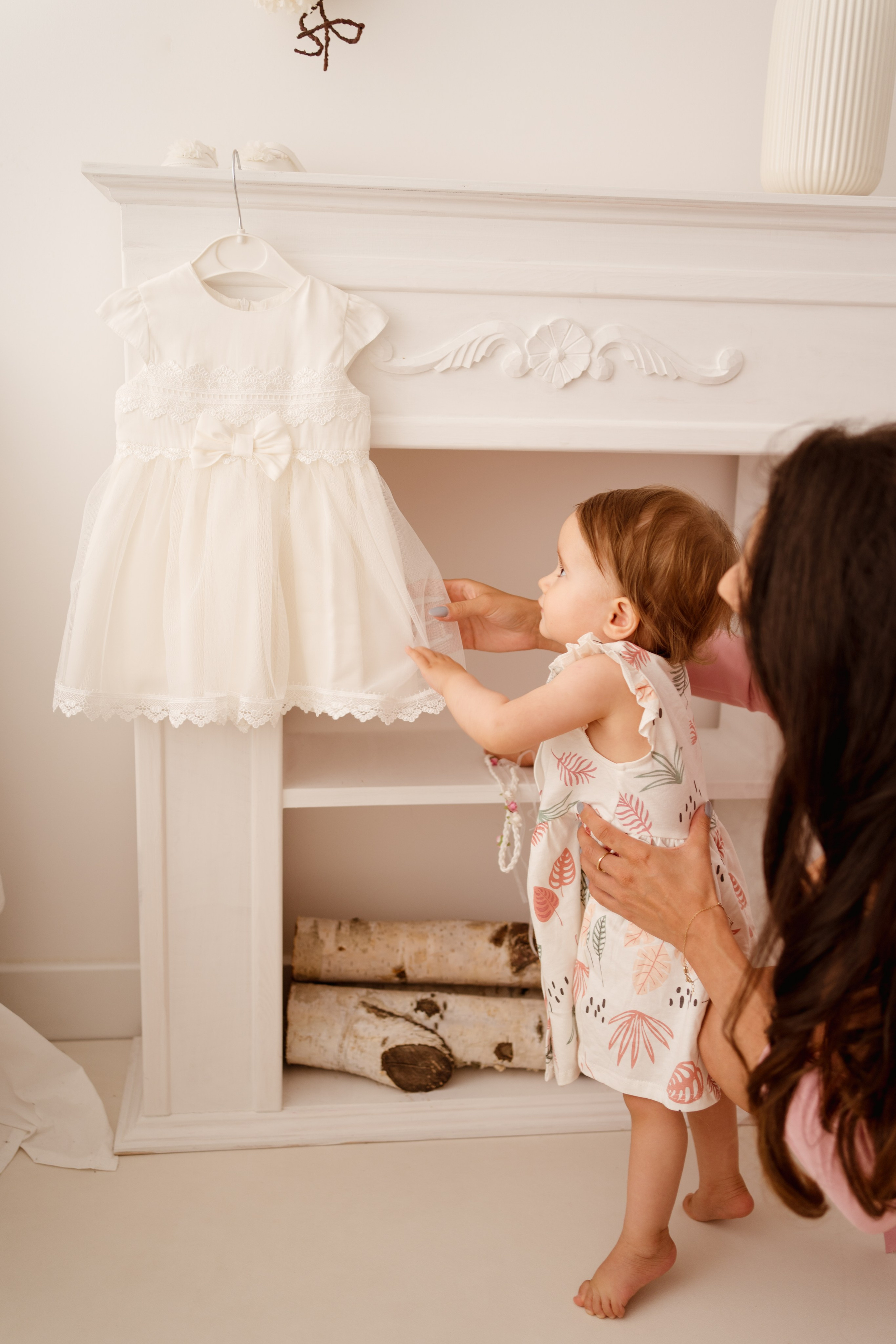 Chrzest Święty Natalii. Fotograf Łódź - sesja ciążowa, noworodkowa, dziecięca. Studio w Łodzi