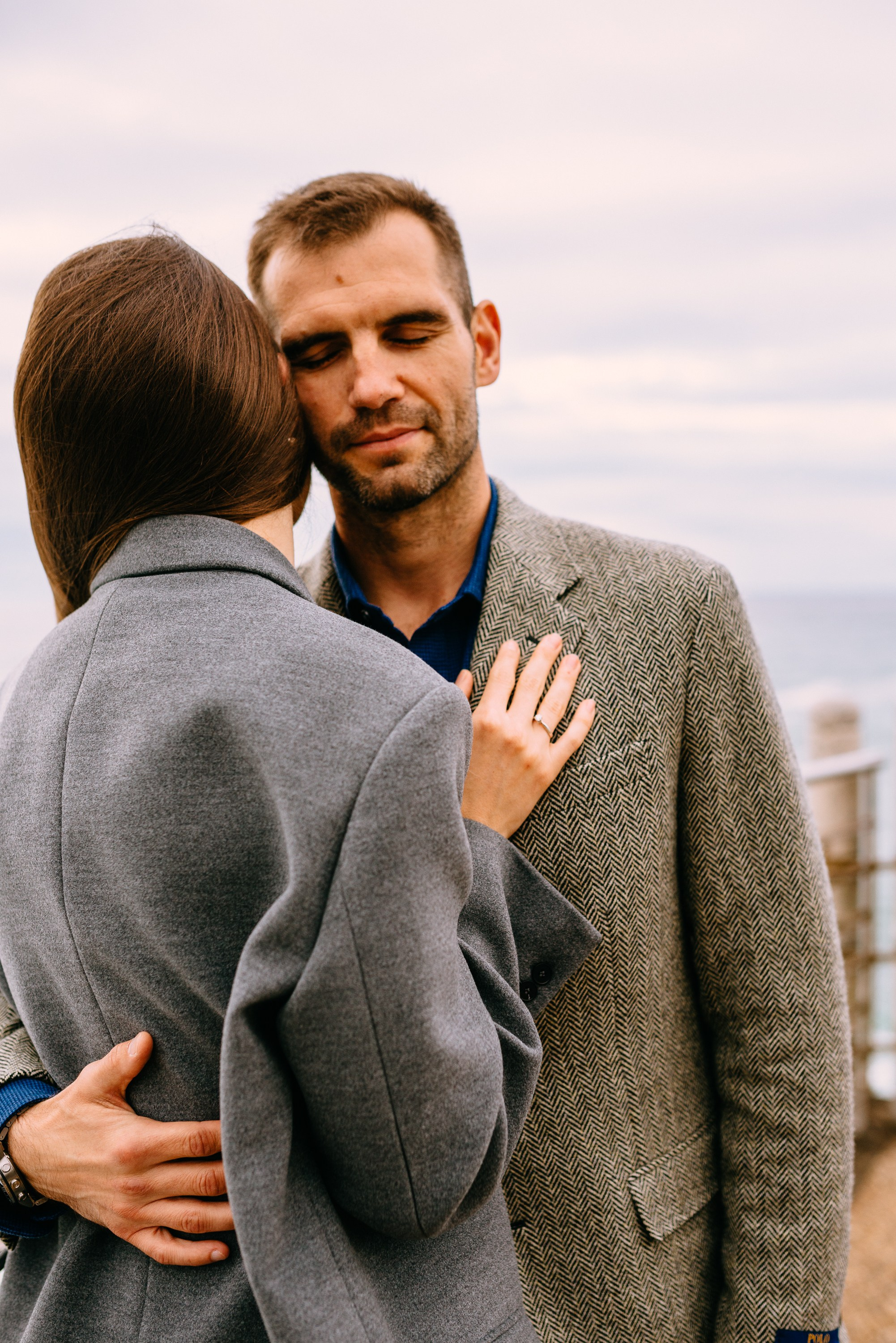Mariage proposal in San-Sebastian Basque country. Photographer in Bilbao Irina Makou