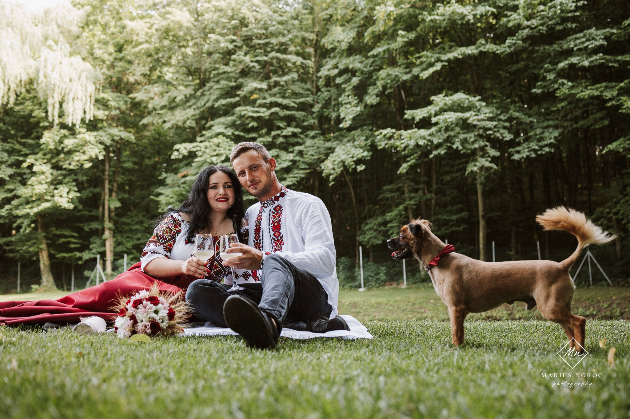 Nicoleta și Ionuț au ales Forest Events Cucorăni pentru ședința foto "