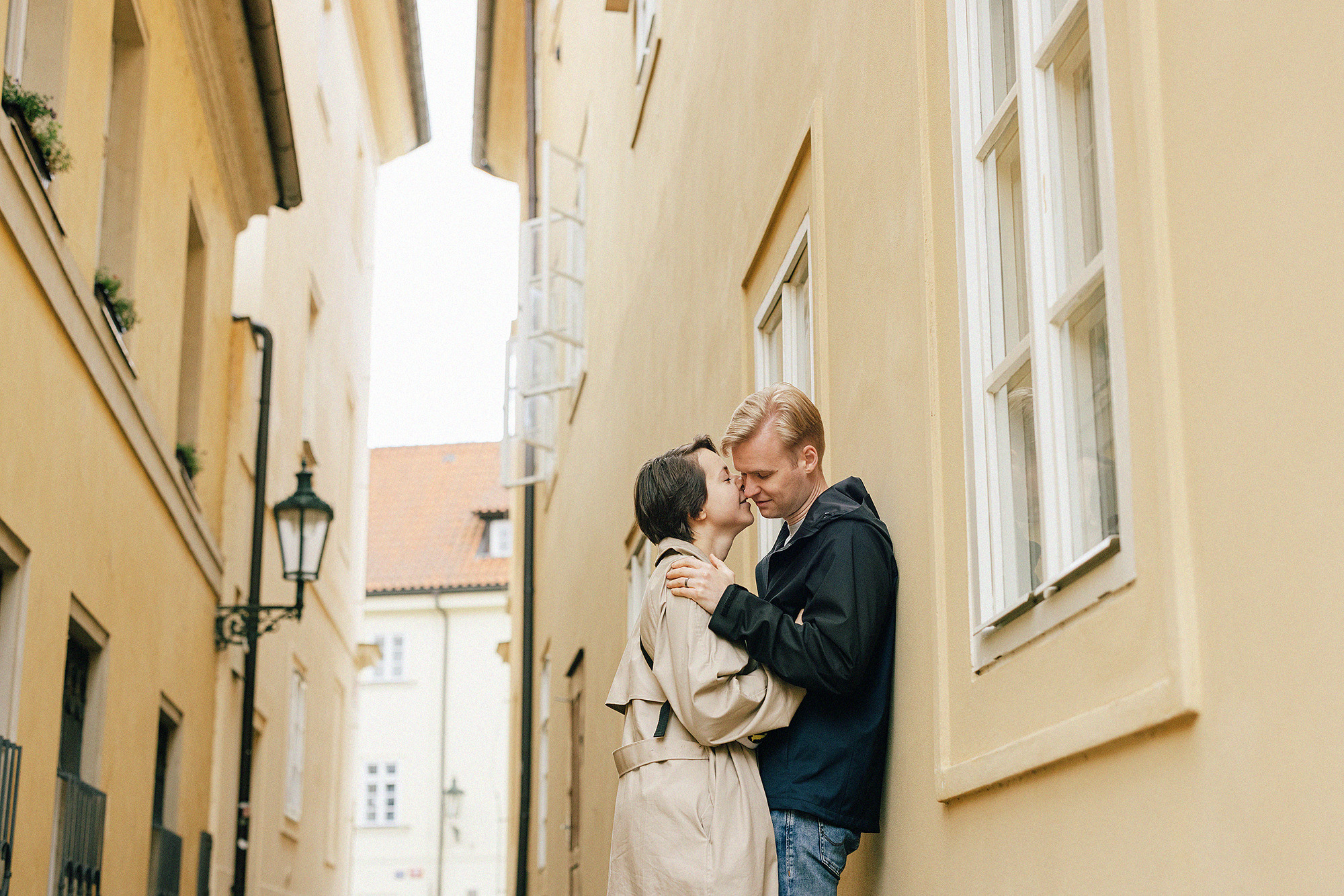 Вика и Женя в Праге. Family and wedding photographer in Prague Natalia Fedori