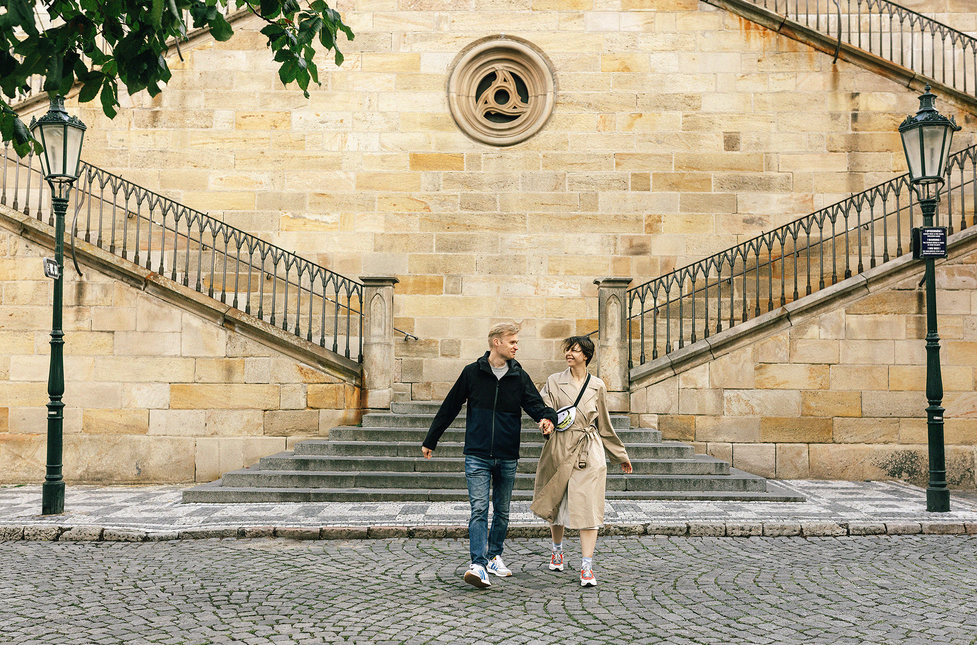 Вика и Женя в Праге. Family and wedding photographer in Prague Natalia Fedori