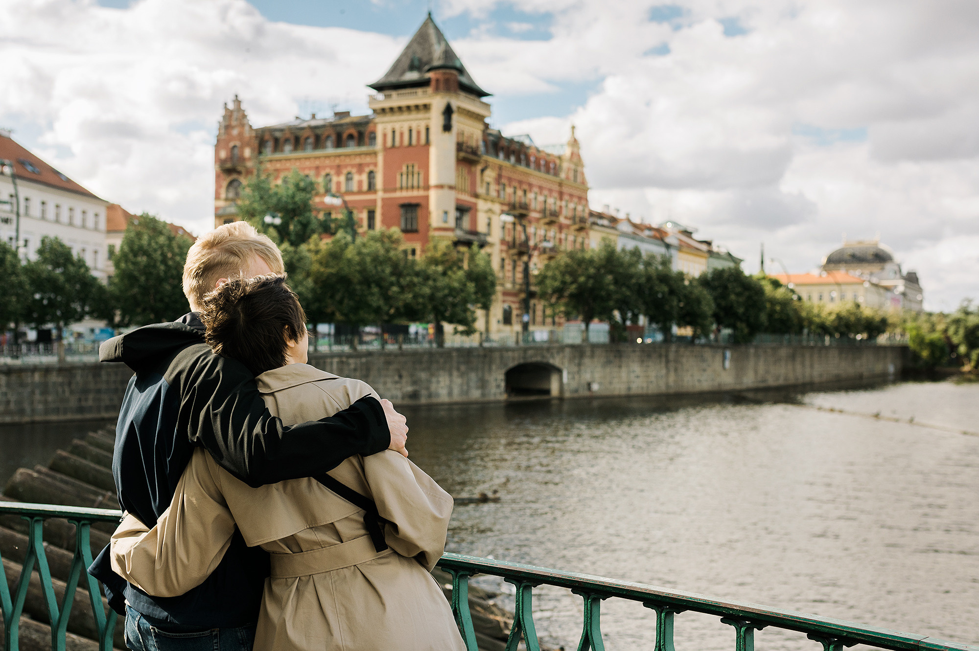 Вика и Женя в Праге. Family and wedding photographer in Prague Natalia Fedori