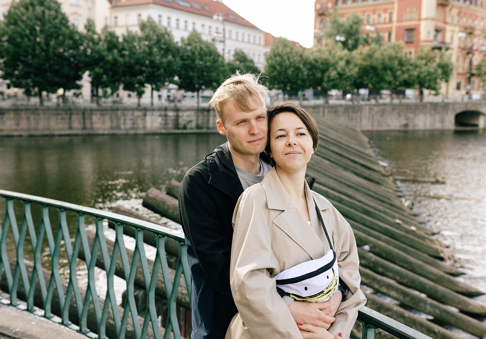 Вика и Женя в Праге. Family and wedding photographer in Prague Natalia Fedori