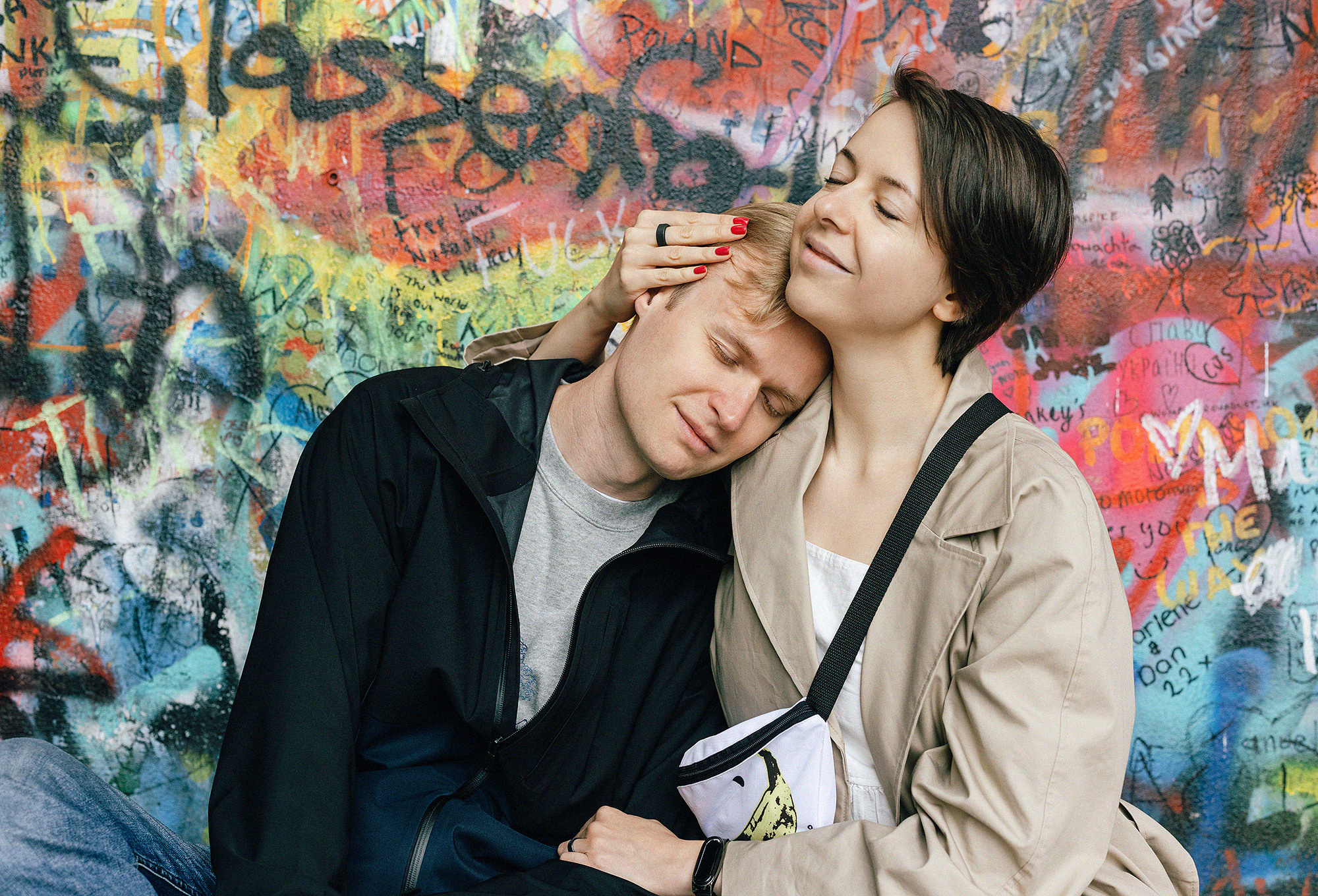 Вика и Женя в Праге. Family and wedding photographer in Prague Natalia Fedori