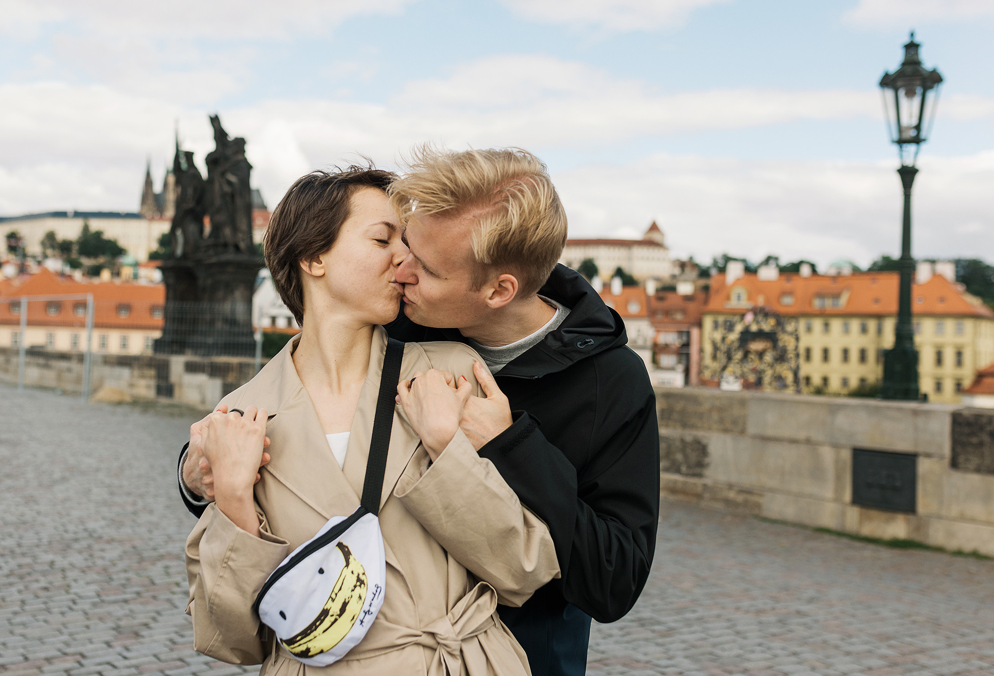 Вика и Женя в Праге. Family and wedding photographer in Prague Natalia Fedori