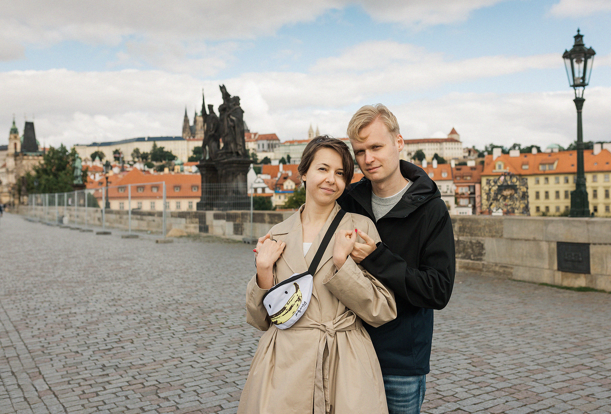 Вика и Женя в Праге. Family and wedding photographer in Prague Natalia Fedori