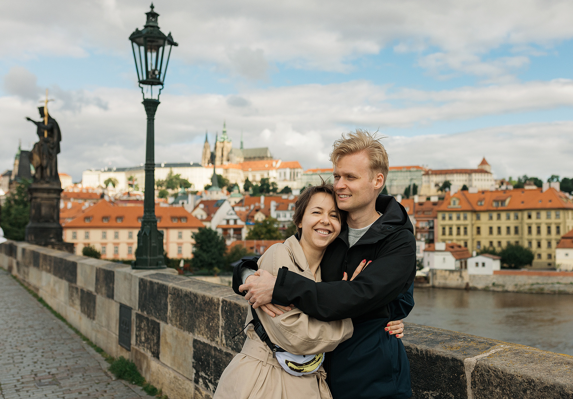 Вика и Женя в Праге. Family and wedding photographer in Prague Natalia Fedori