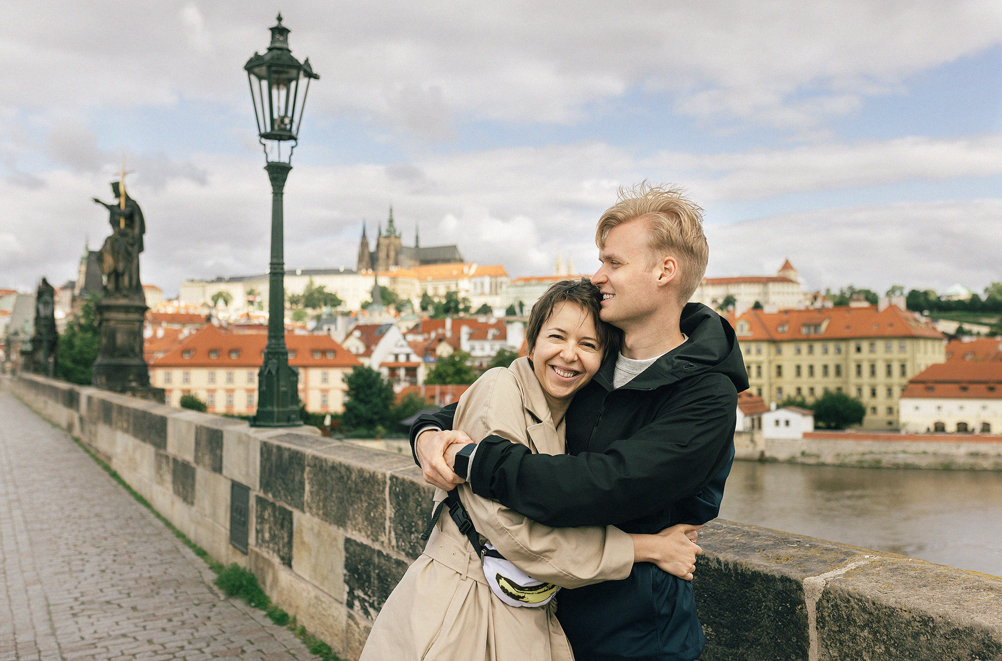 Вика и Женя в Праге. Family and wedding photographer in Prague Natalia Fedori