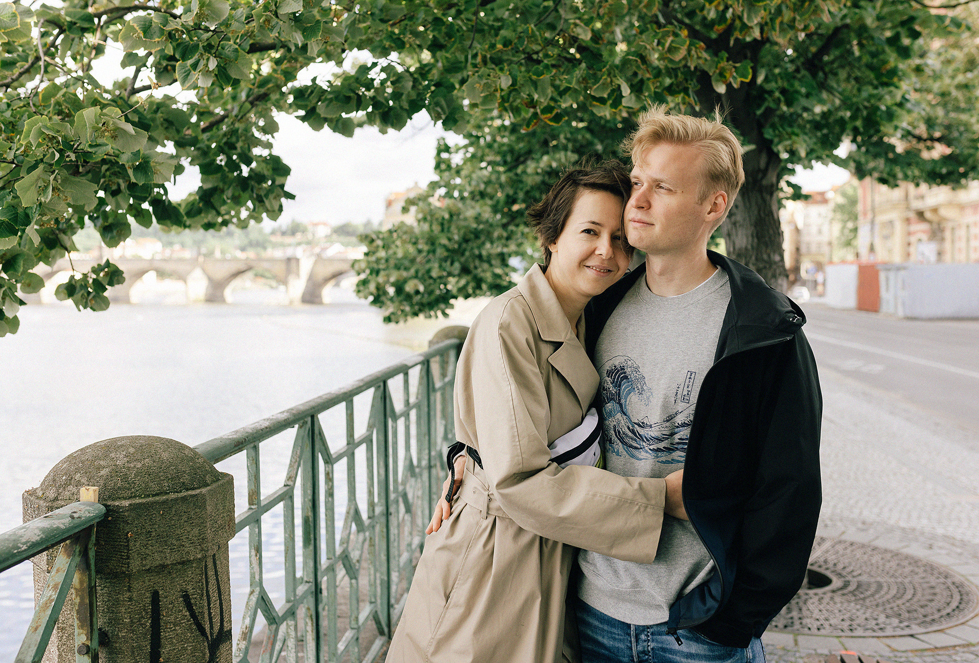 Вика и Женя в Праге. Family and wedding photographer in Prague Natalia Fedori