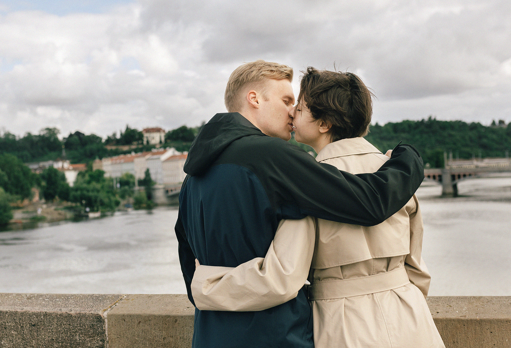Вика и Женя в Праге. Family and wedding photographer in Prague Natalia Fedori