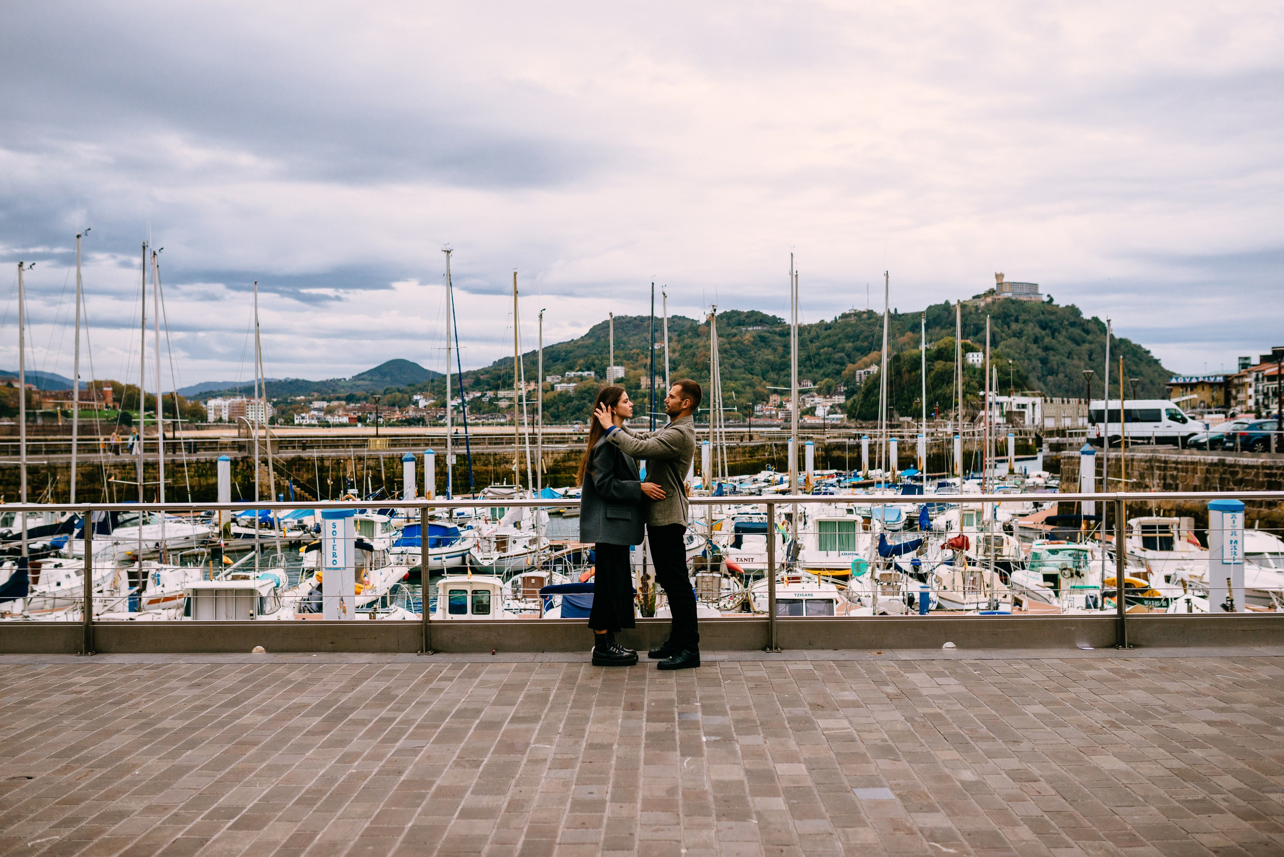 Mariage proposal in San-Sebastian Basque country. Photographer in Bilbao Irina Makou