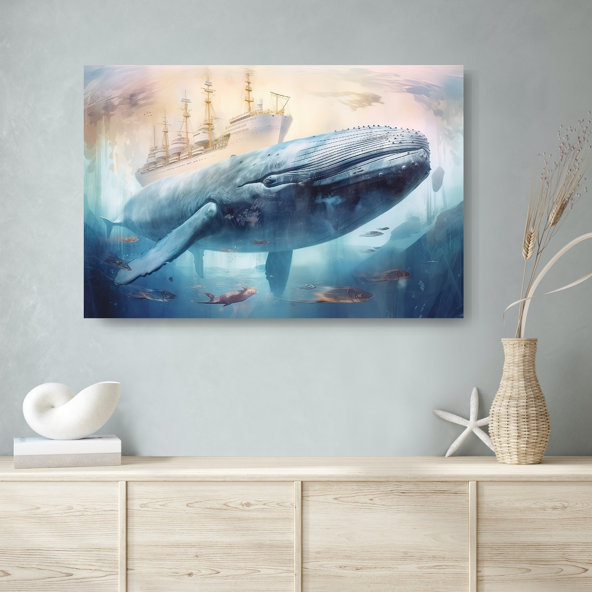 Whale Collection Sacred Animals Artwork #10 Lolly Shine. Lolly Shine. Contemporary digital artist