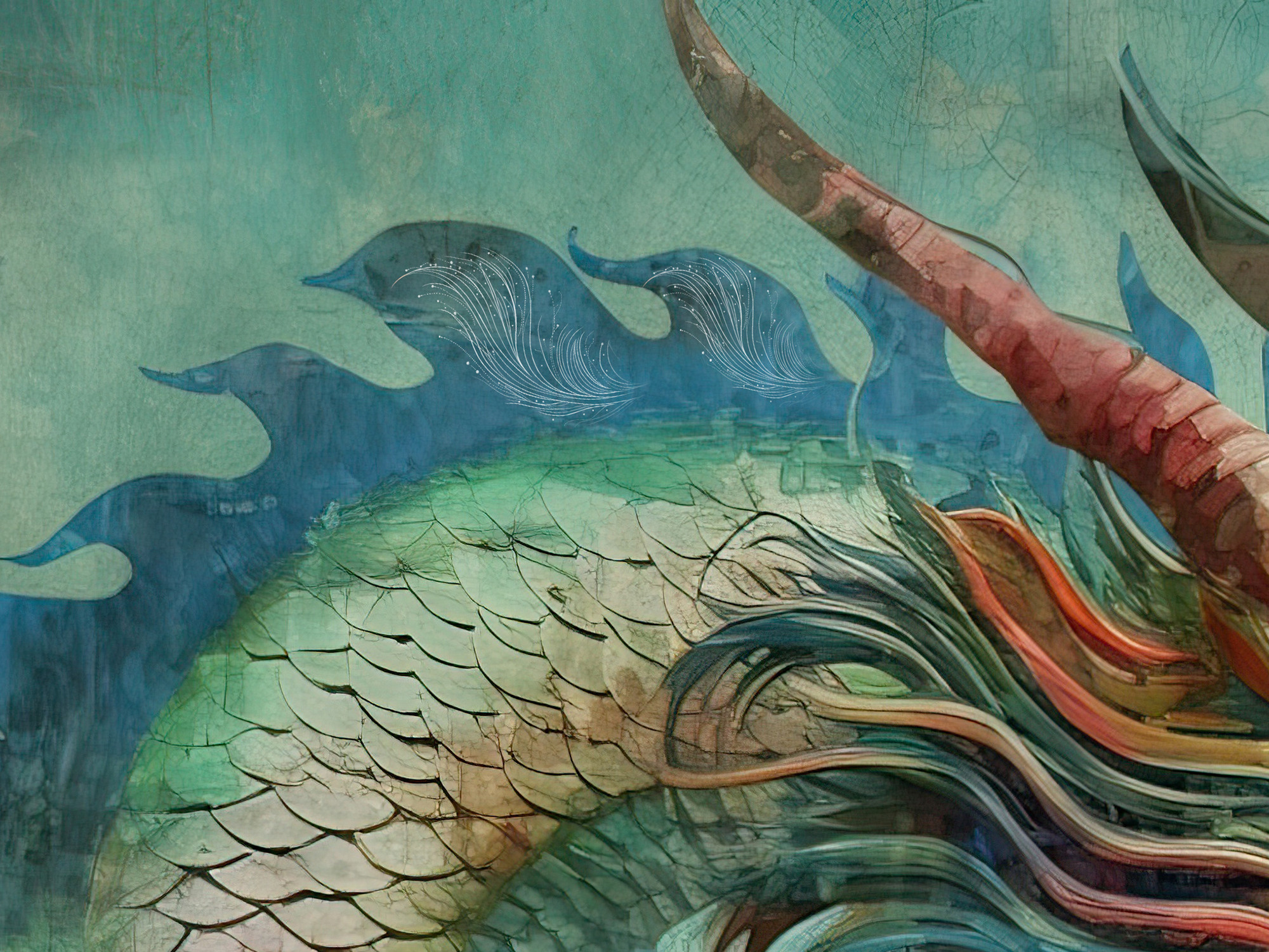 Dragon Collection Sacred Animals Artwork #12 Lolly Shine. Lolly Shine. Contemporary digital artist