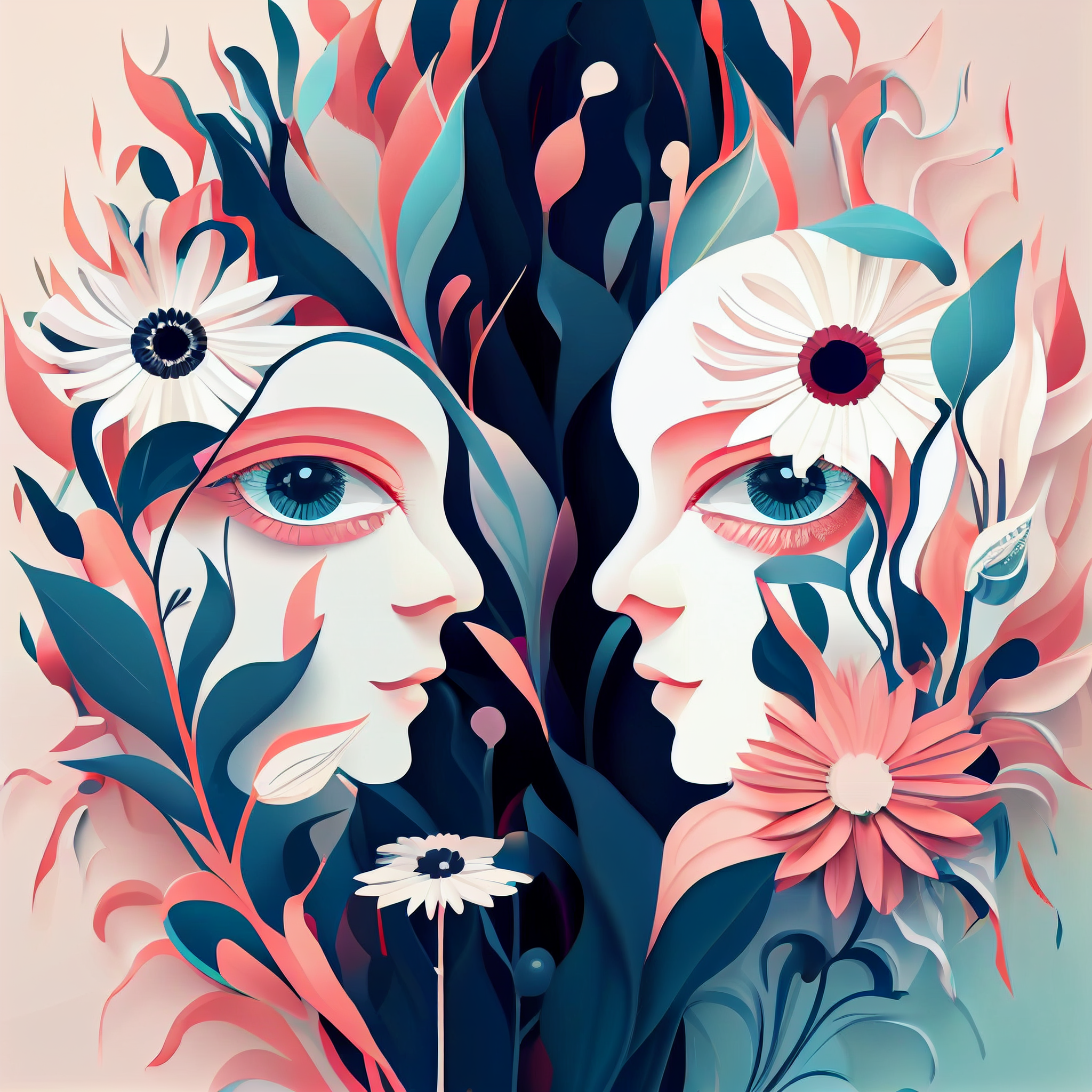 Abstract surrealism Collection WOMAN’S FANTASY artwork #2 Lolly Shine. Lolly Shine. Contemporary digital artist