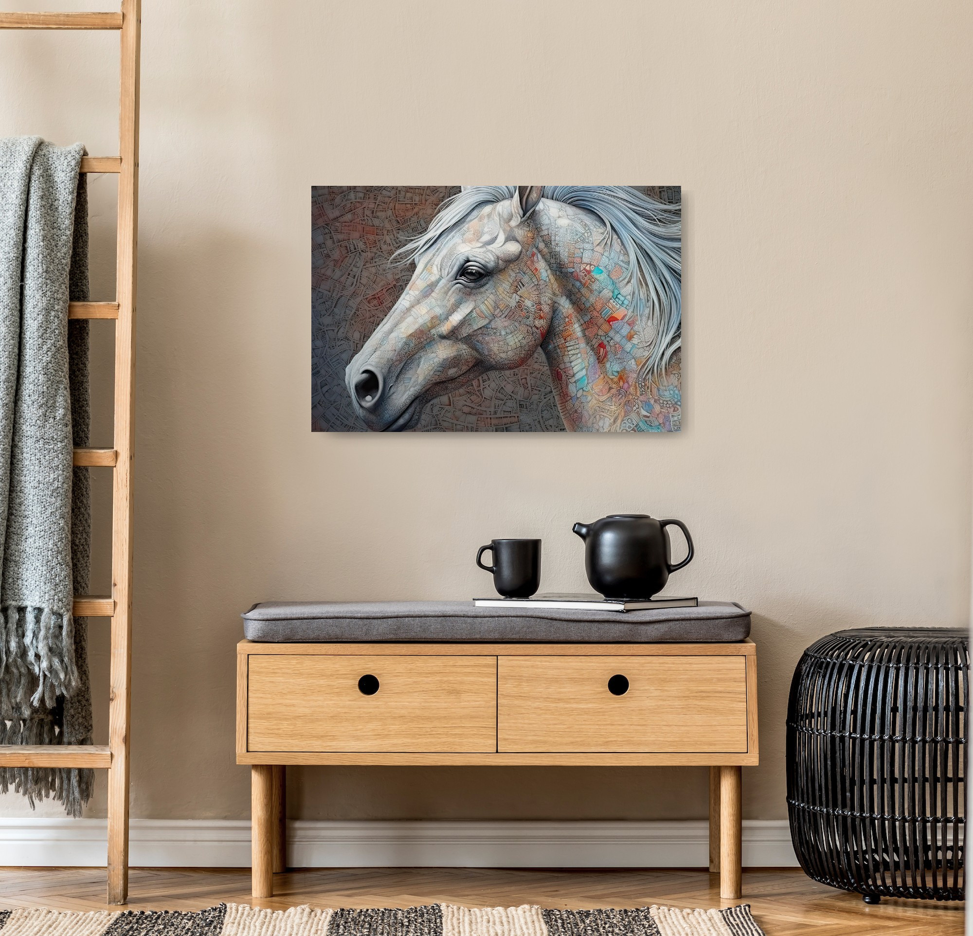 Horse Collection Sacred Animals Artwork #23 Lolly Shine. Lolly Shine. Contemporary digital artist