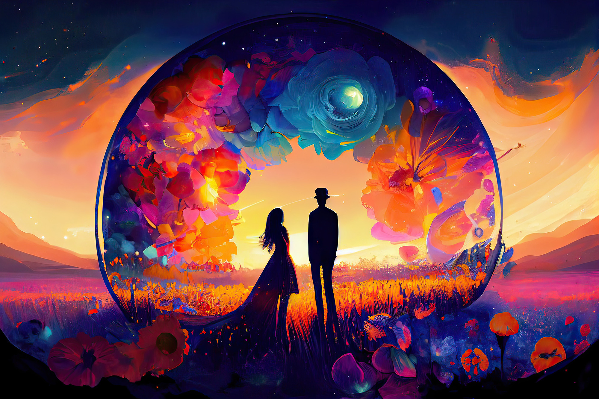 Artwork #15 from Collection “Magic Love”