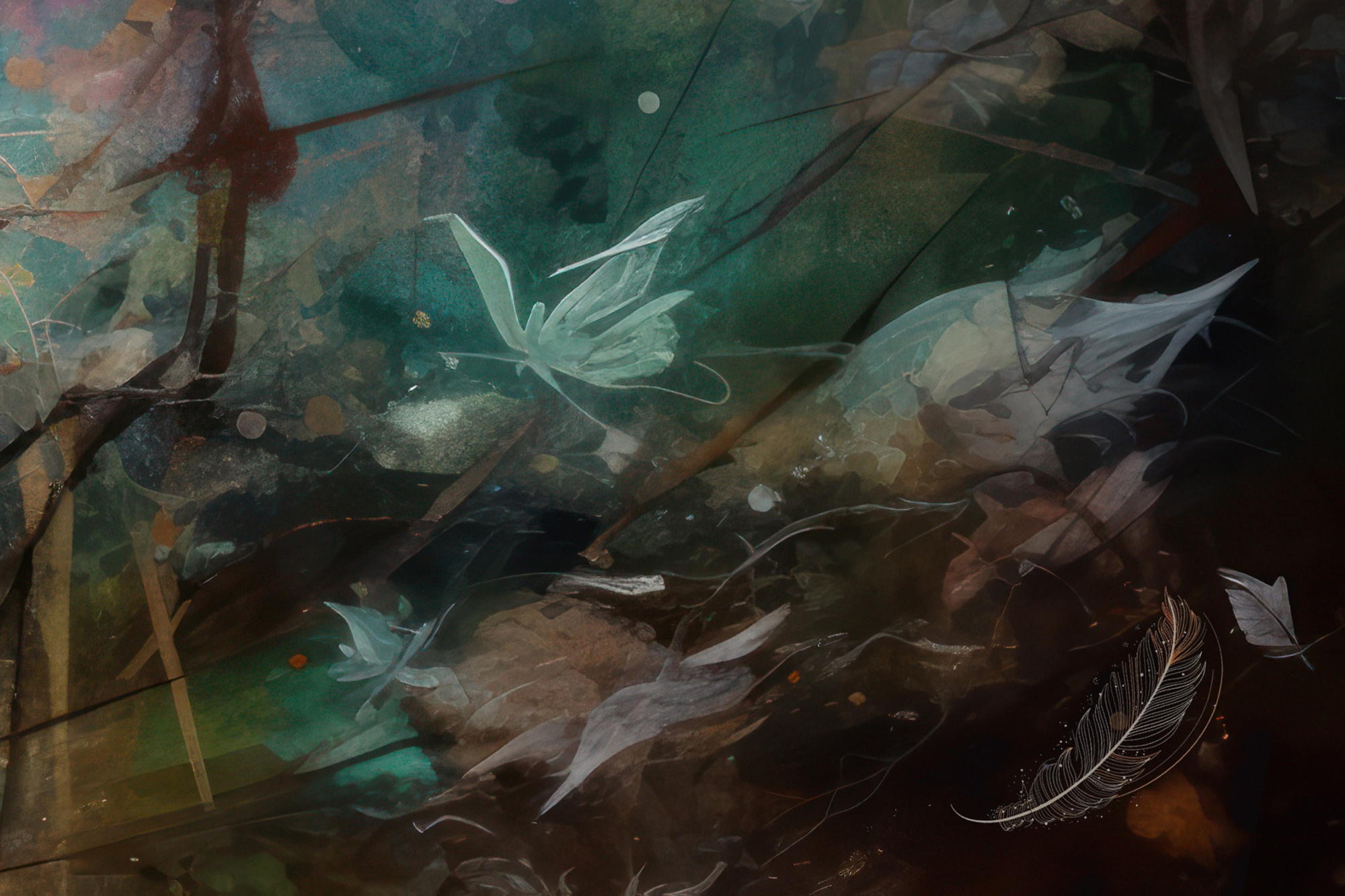 Tiger Collection Sacred Animals Artwork #37 Lolly Shine. Lolly Shine. Contemporary digital artist