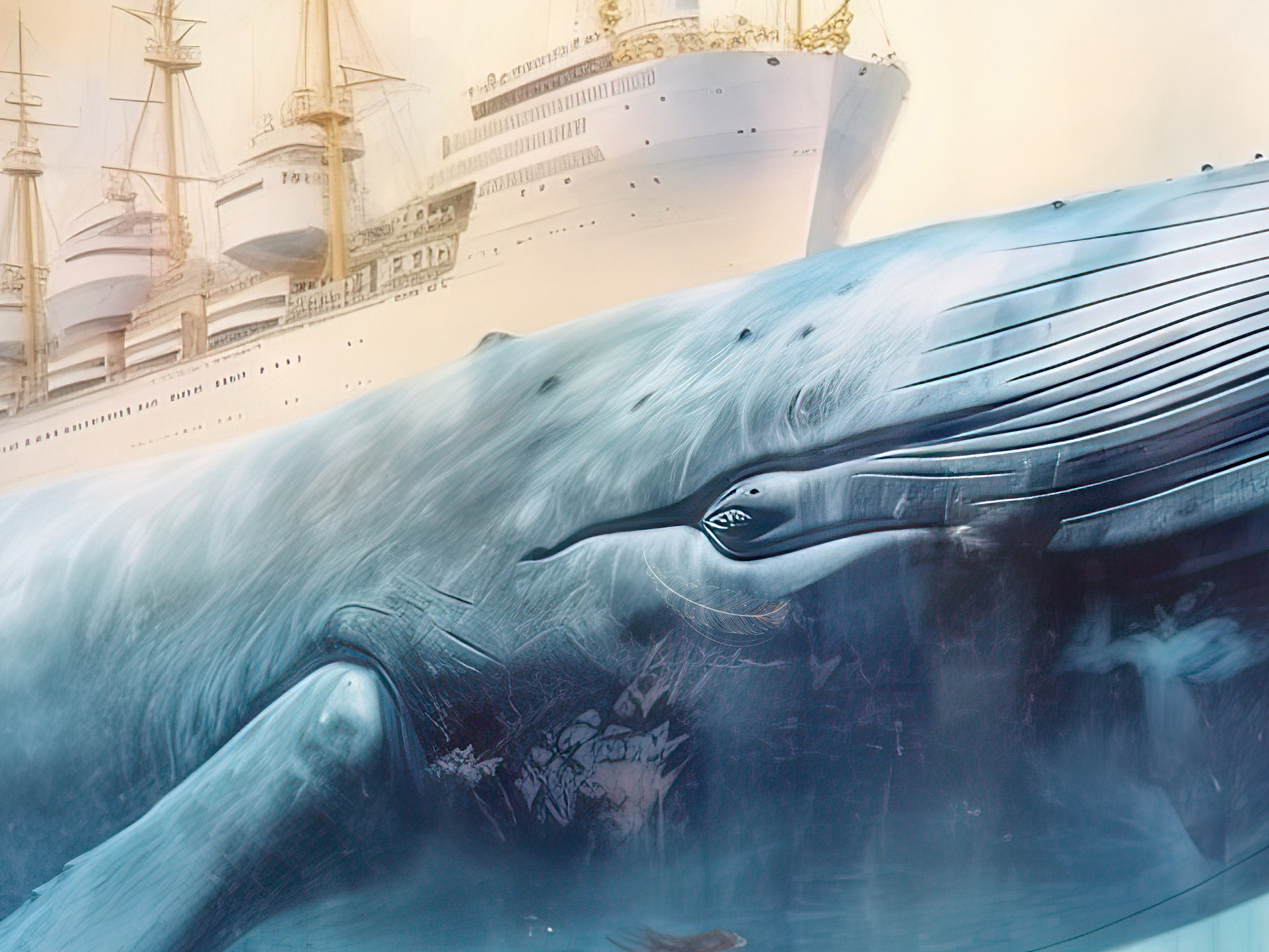 Whale Collection Sacred Animals Artwork #10 Lolly Shine. Lolly Shine. Contemporary digital artist