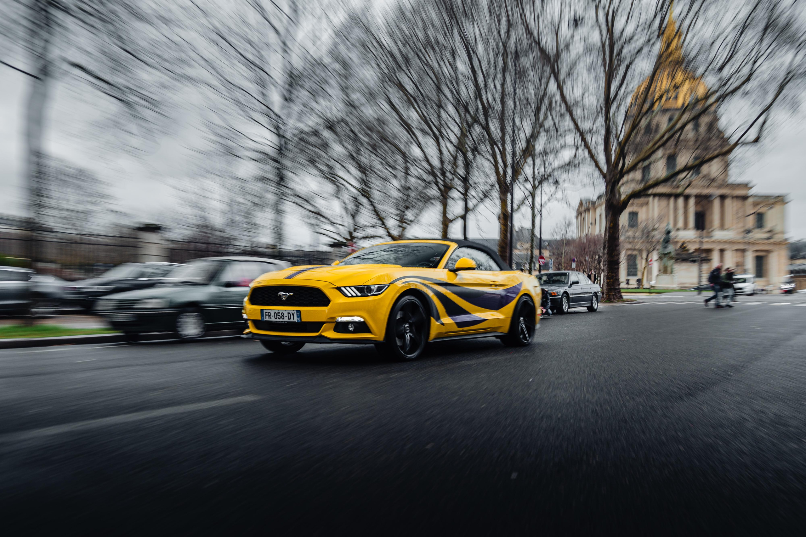 Place Vauban 6 fevrier. Photographe de voitures à Paris — Vitalii Motruk