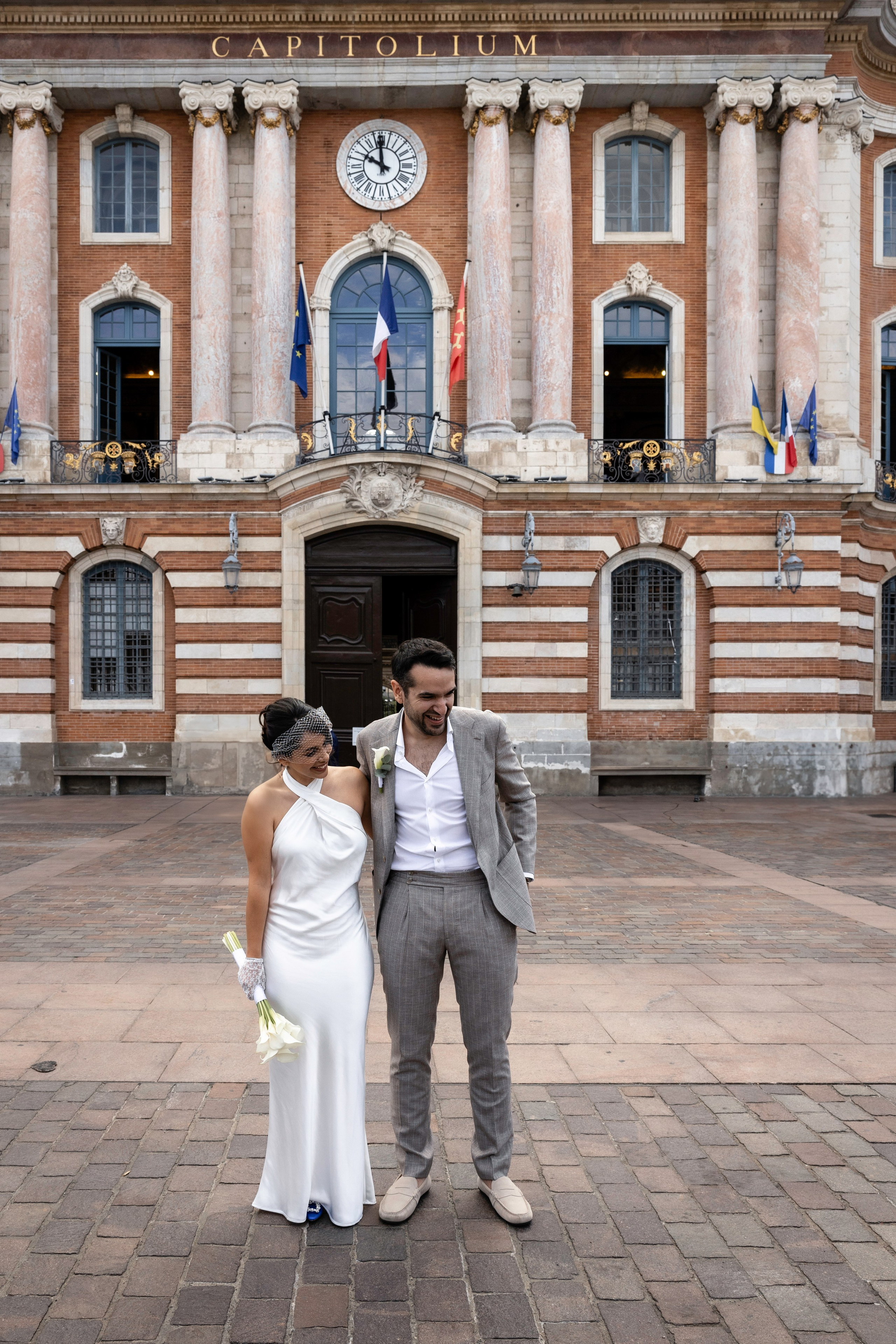 Пега и Пол. Свадьба в Капитолии. Тулуза. Евгения Смирнова — фотограф в Тулузе и юго-западной Франции