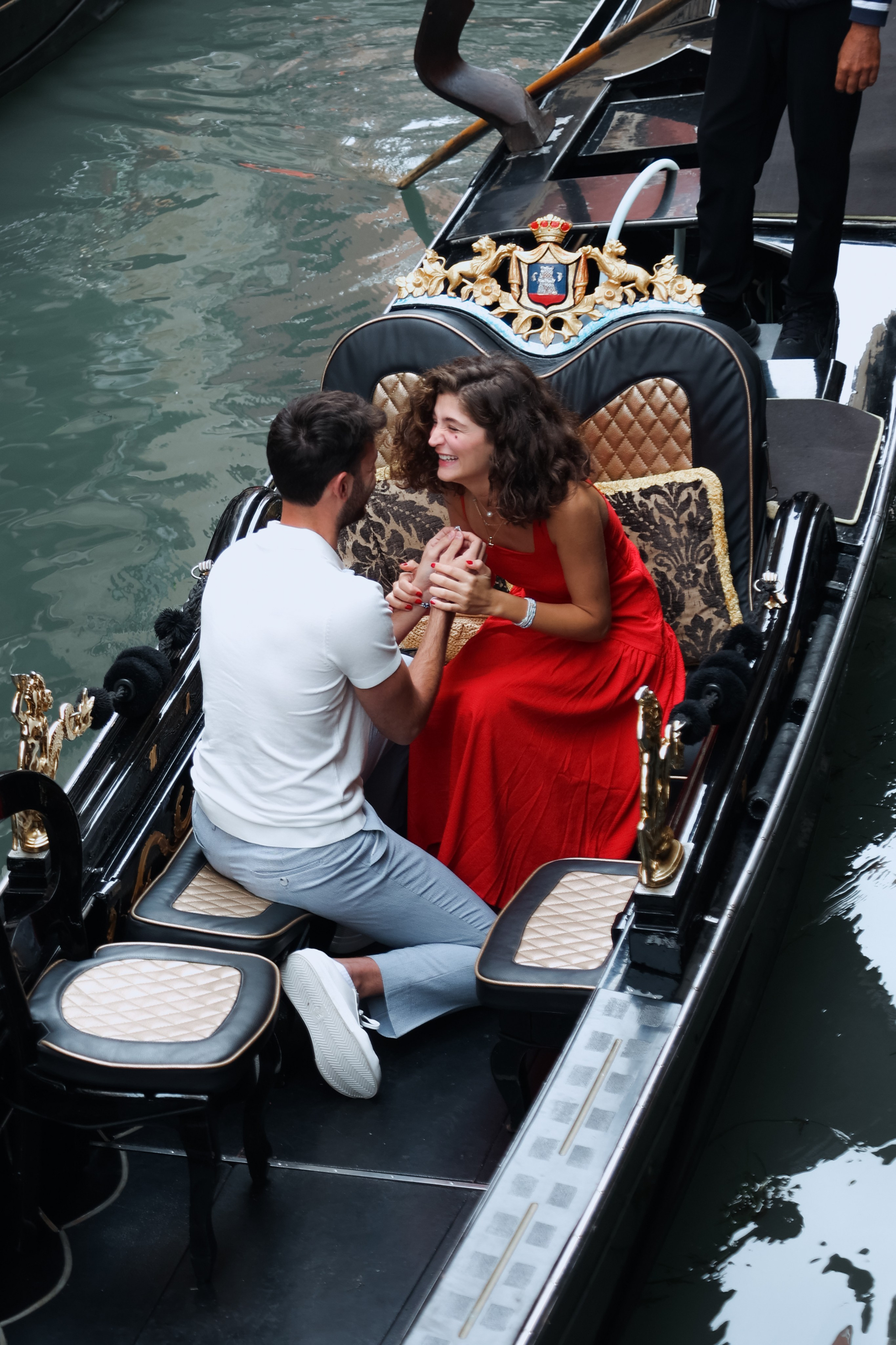 surprise marriage proposal in Venice