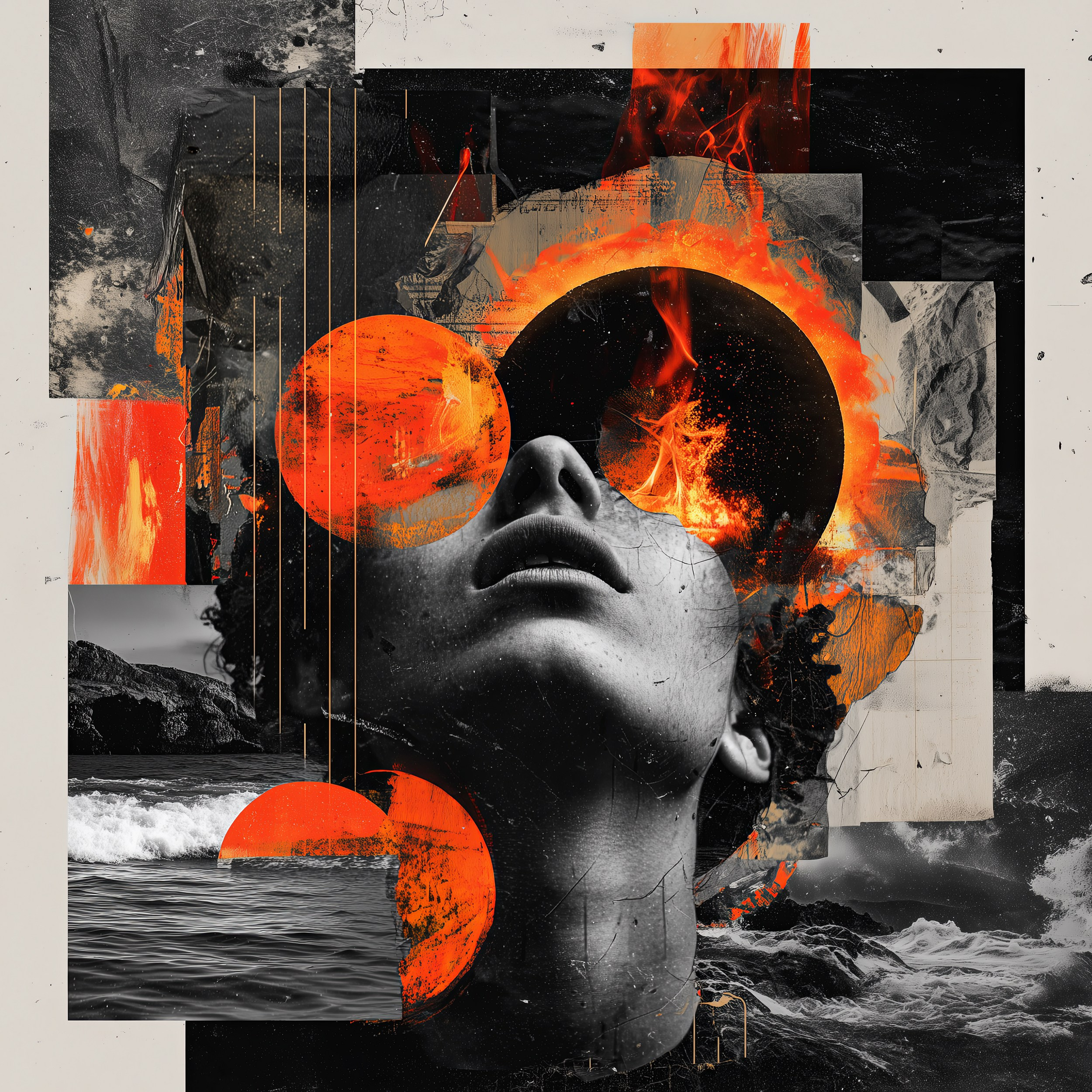 Digital Art Series “Voice of Silence”. Lolly Shine. Contemporary digital artist