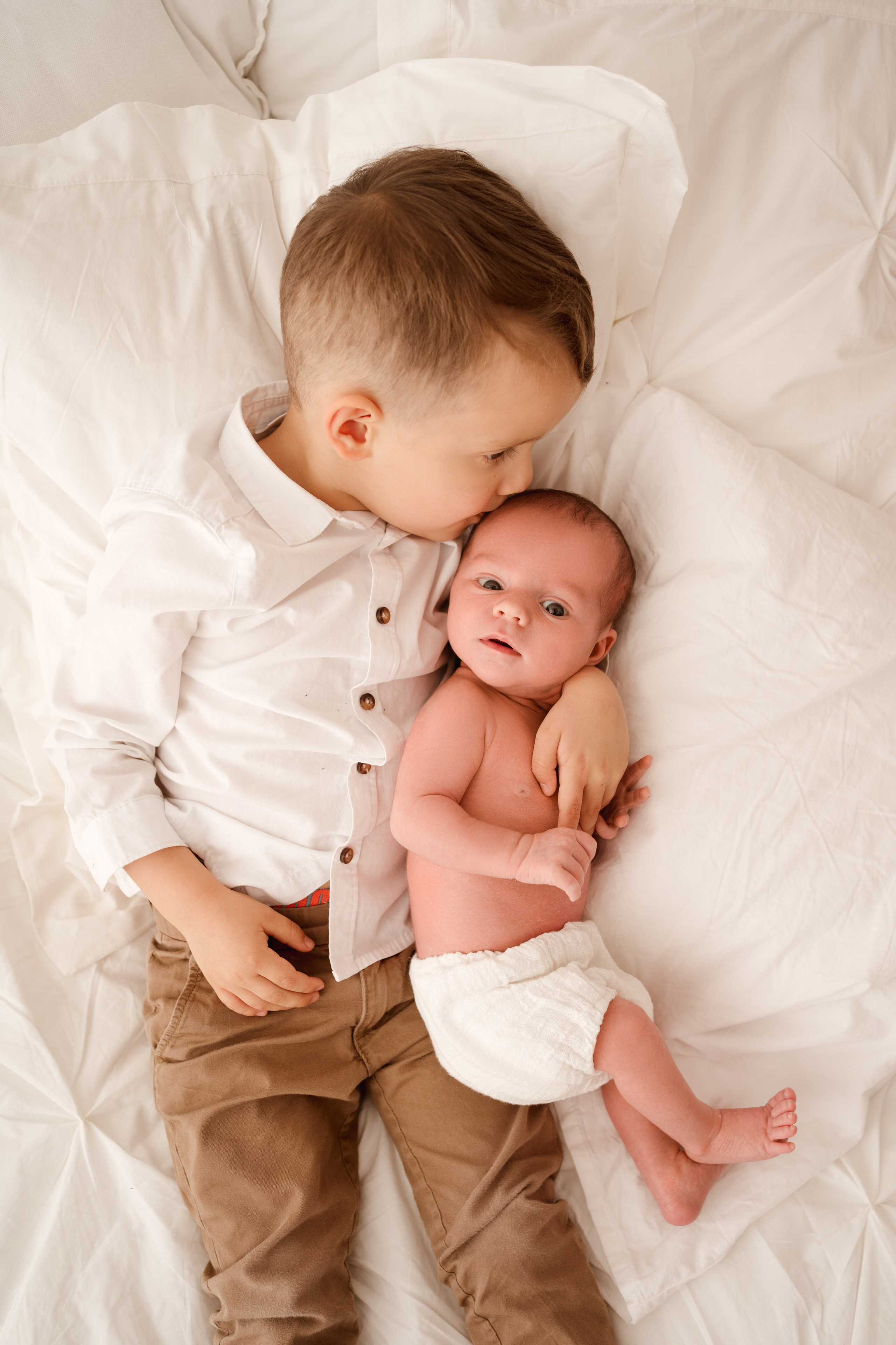 Sesja noworodkowa w świątecznym wydaniu. Fotograf Łódź - sesja ciążowa, noworodkowa, dziecięca. Studio w Łodzi