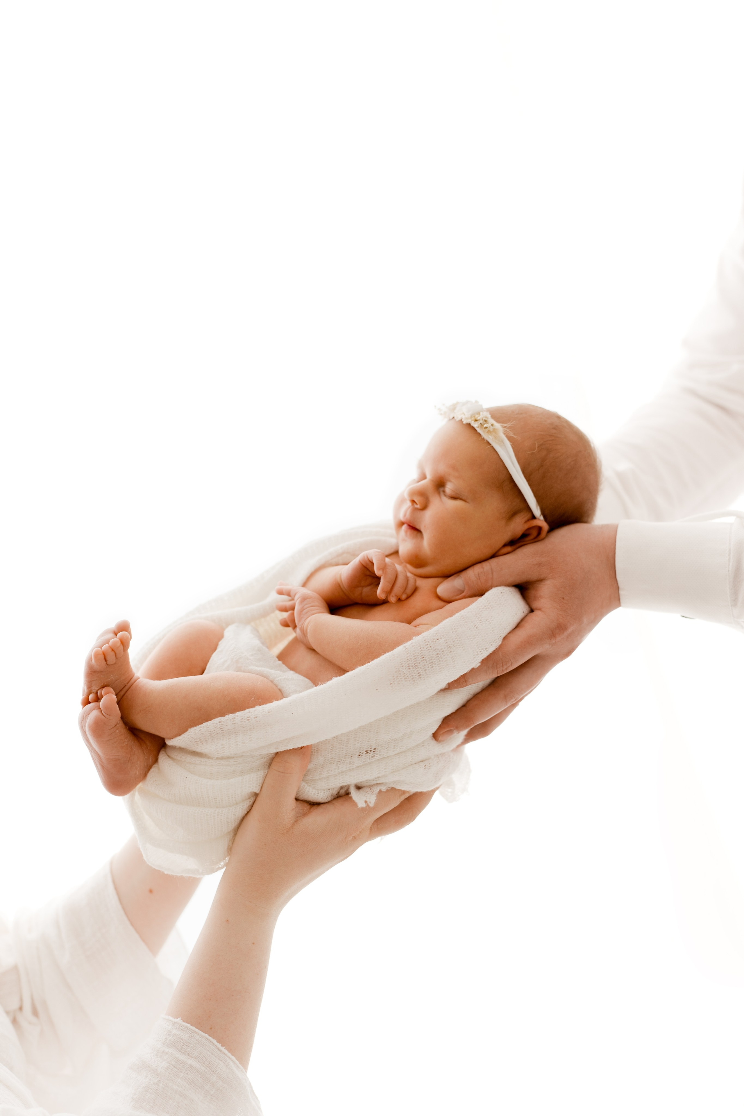 Pierwsza sesja Amelki. Fotograf Łódź - sesja ciążowa, noworodkowa, dziecięca. Studio w Łodzi