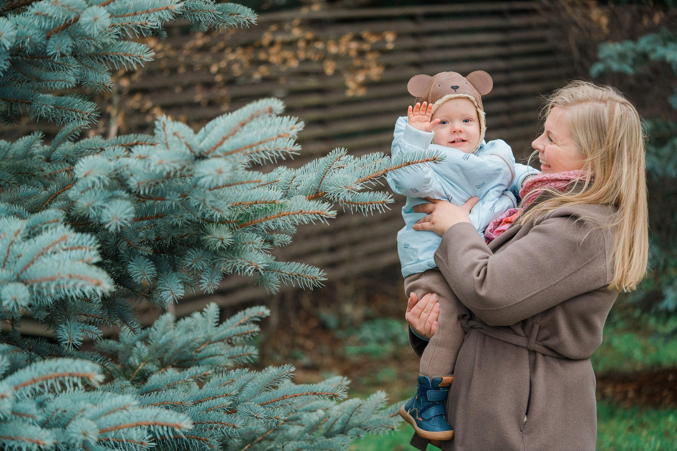 Jouluaiheinen kuvaus Espoossa