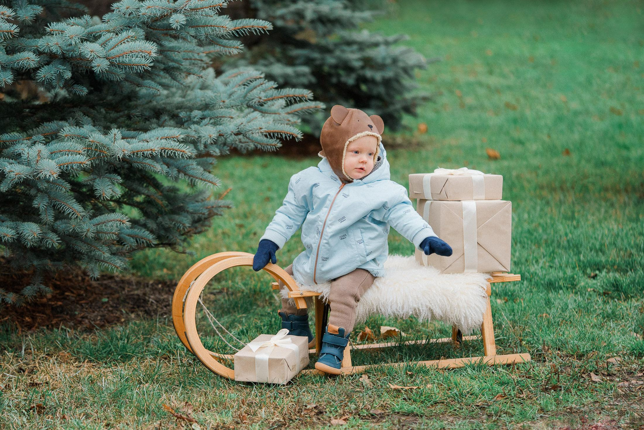 Jouluaiheinen kuvaus Espoossa