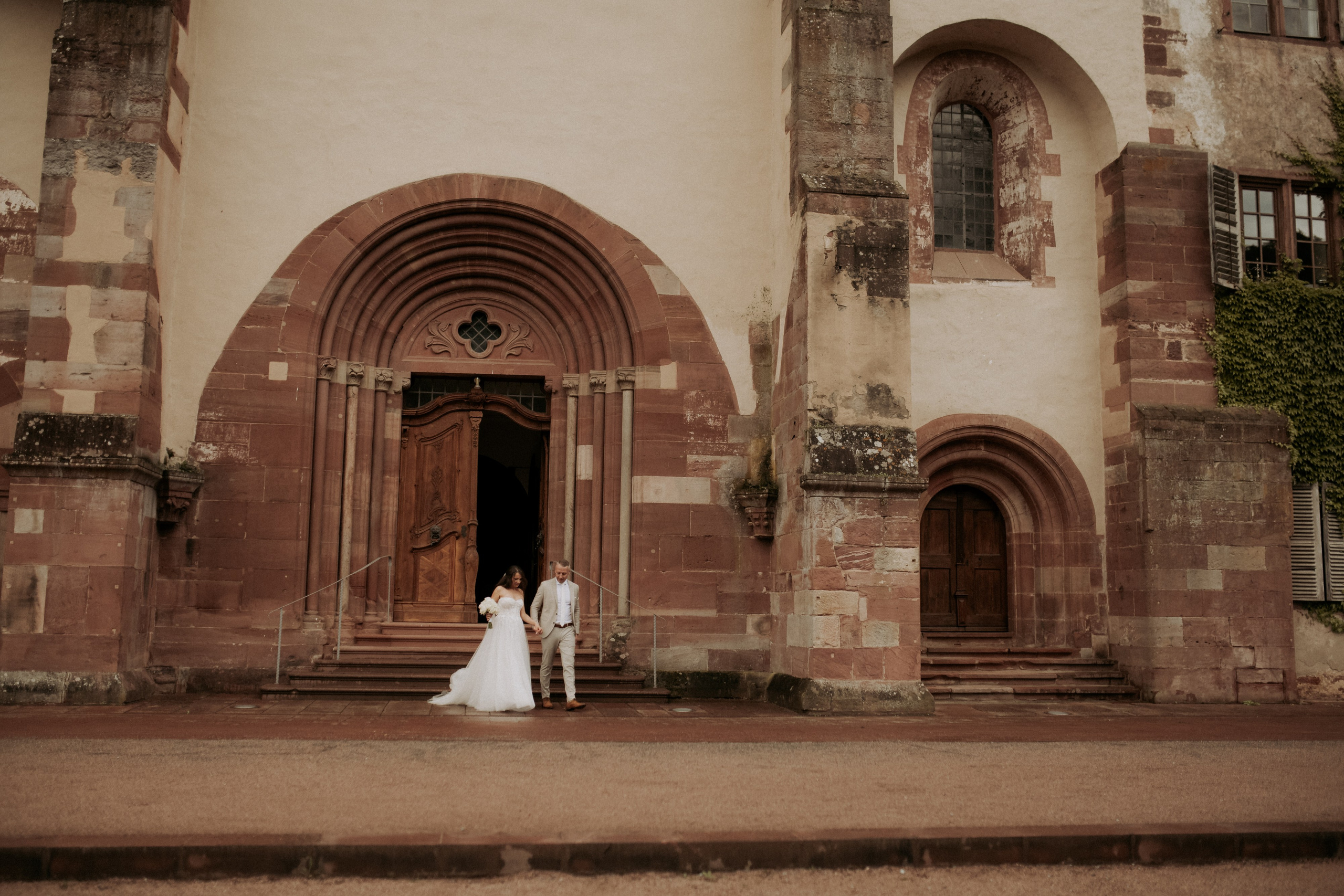 Brautpaar in Kloster Bronnbach