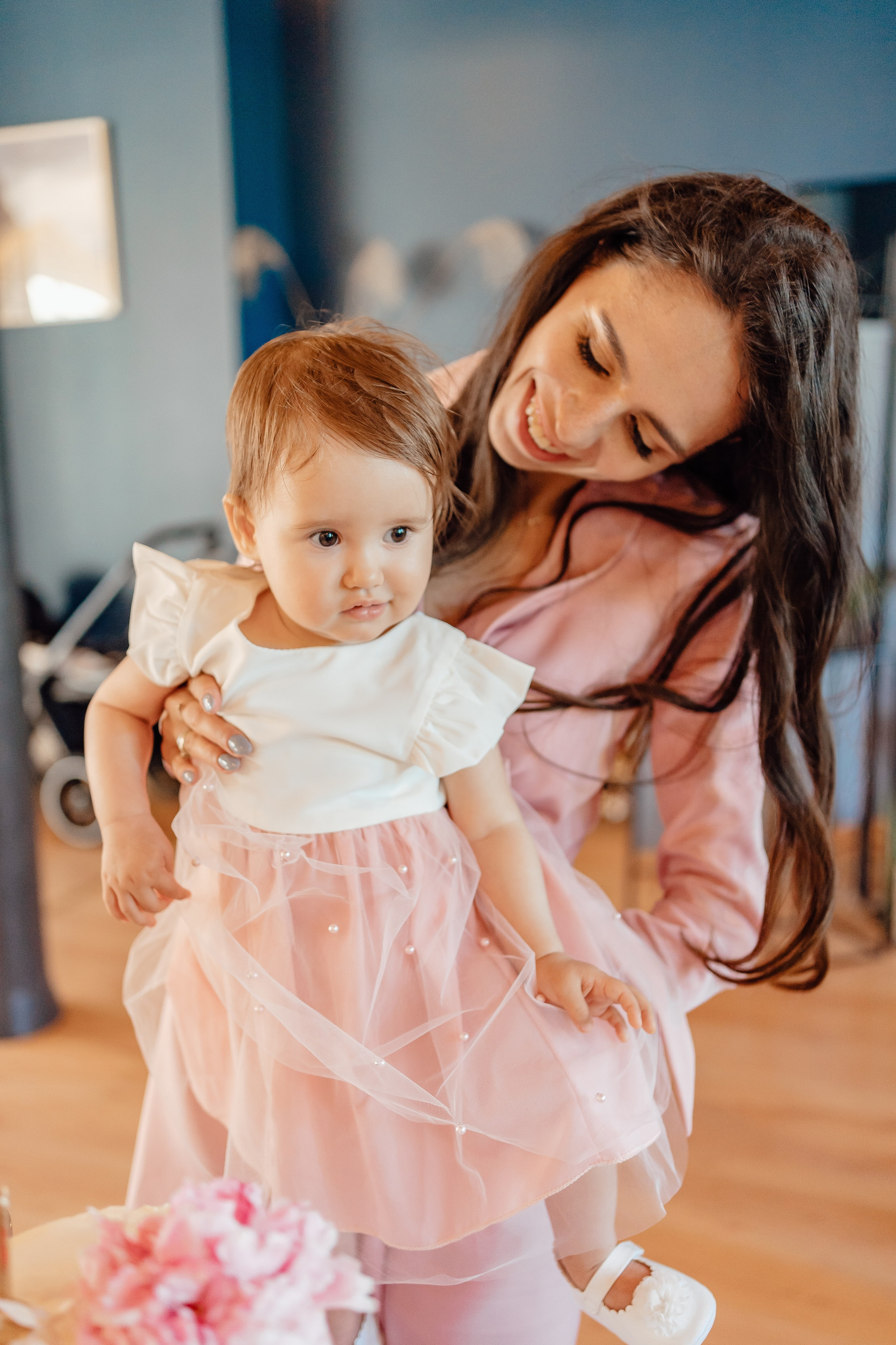 Chrzest Święty Natalii. Fotograf Łódź - sesja ciążowa, noworodkowa, dziecięca. Studio w Łodzi