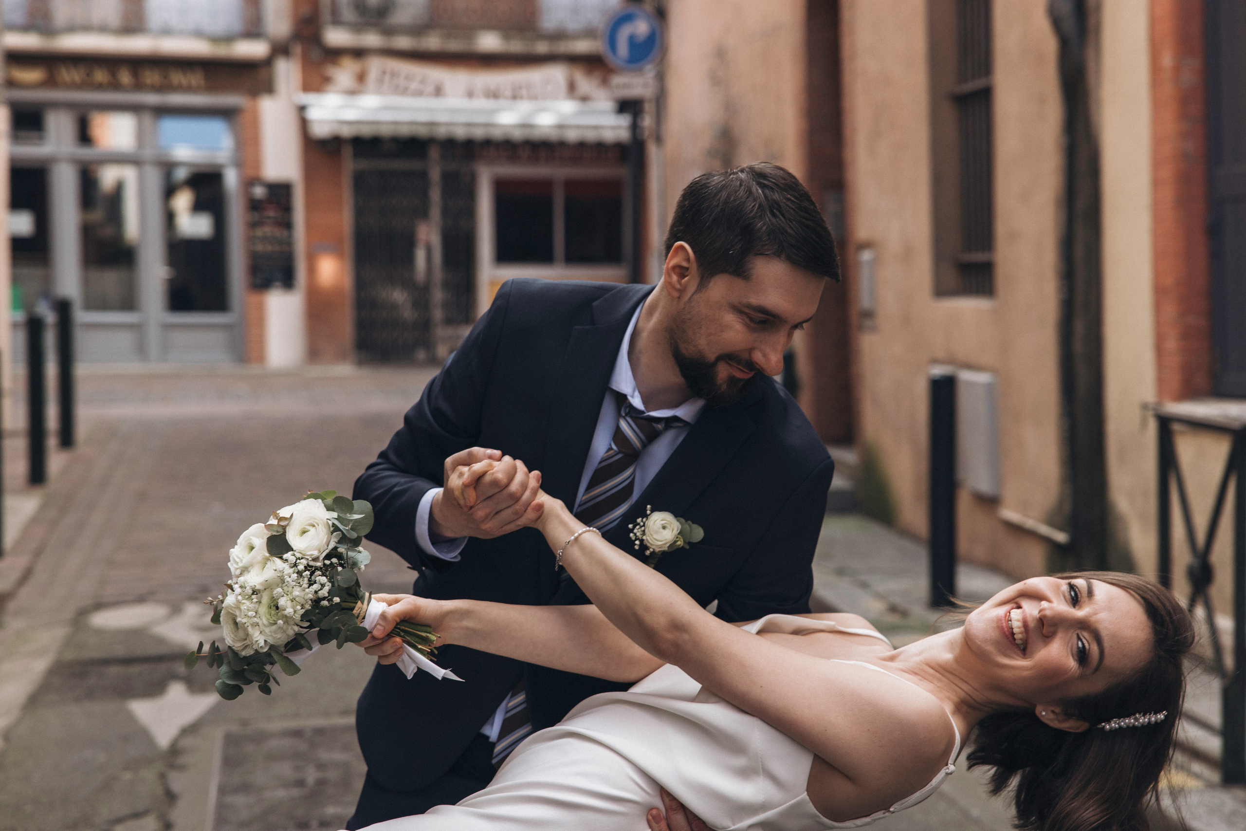 Камерная свадебная фотосессия в Тулузе для Анны и Жюльен. Евгения Смирнова — фотограф в Тулузе и юго-западной Франции