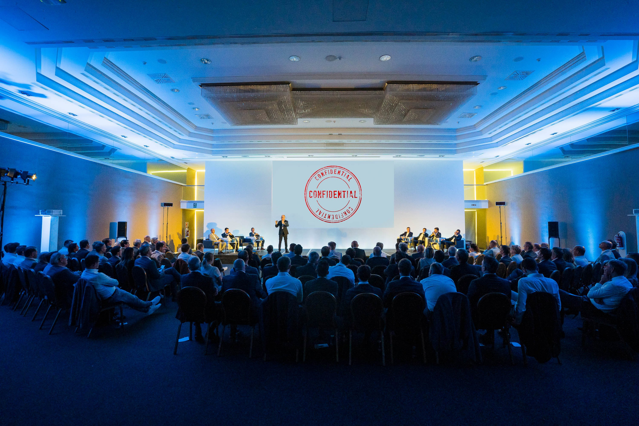 BMW car presentation conference at Melia Gran Victoria Hotel